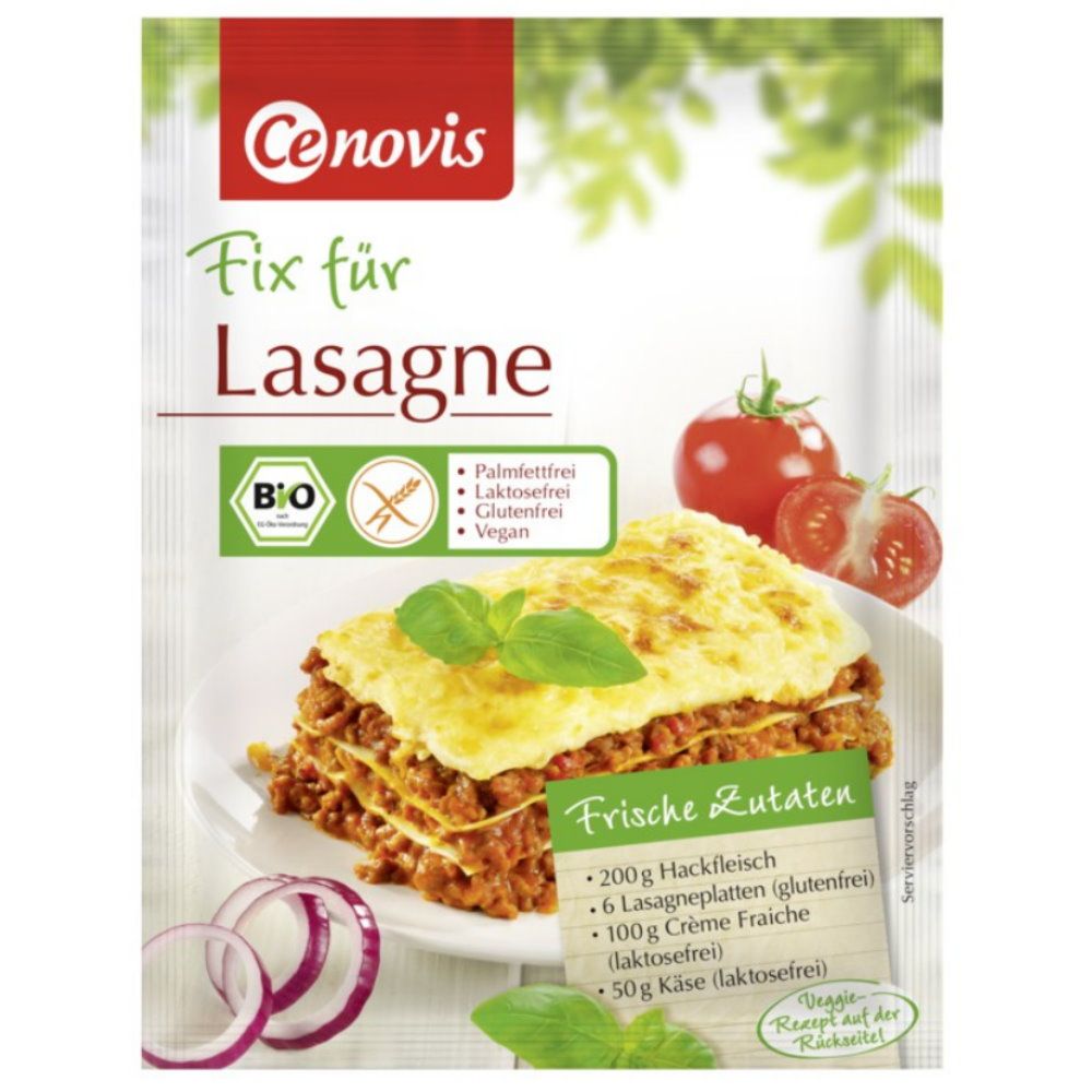 Cenovis Fix für Lasagne glutenfrei