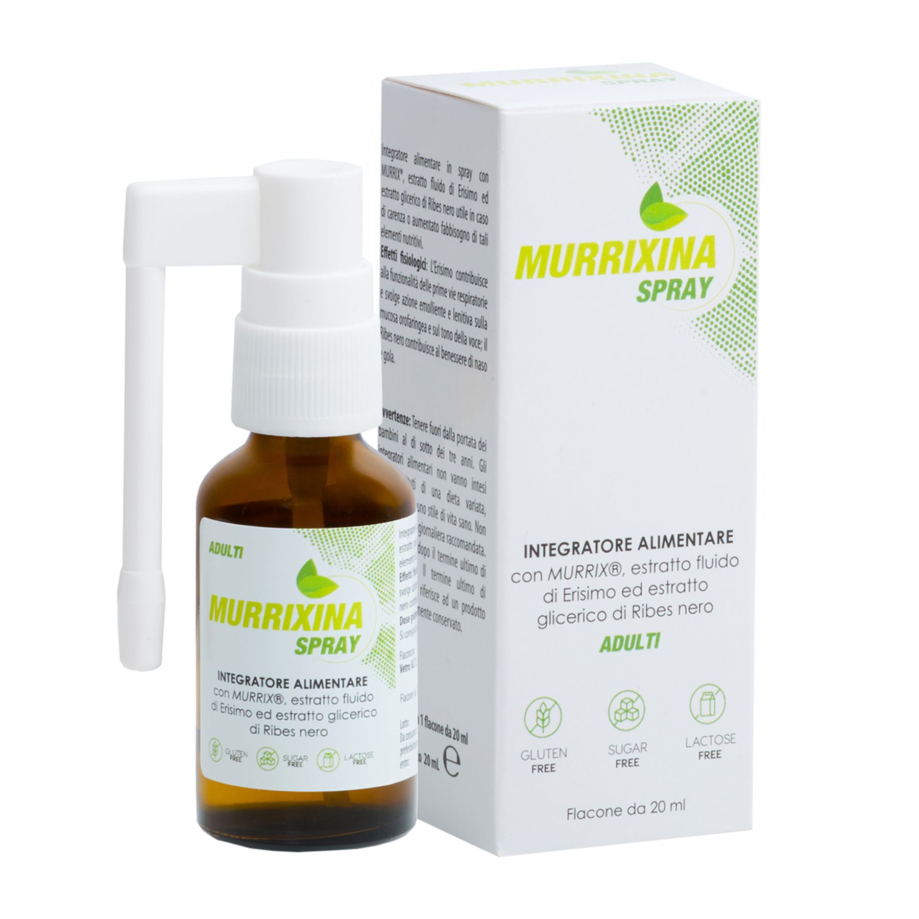 NTP Biotech - Murrixina Spray Adulti – Spray orale per il benessere delle vie orofaringee