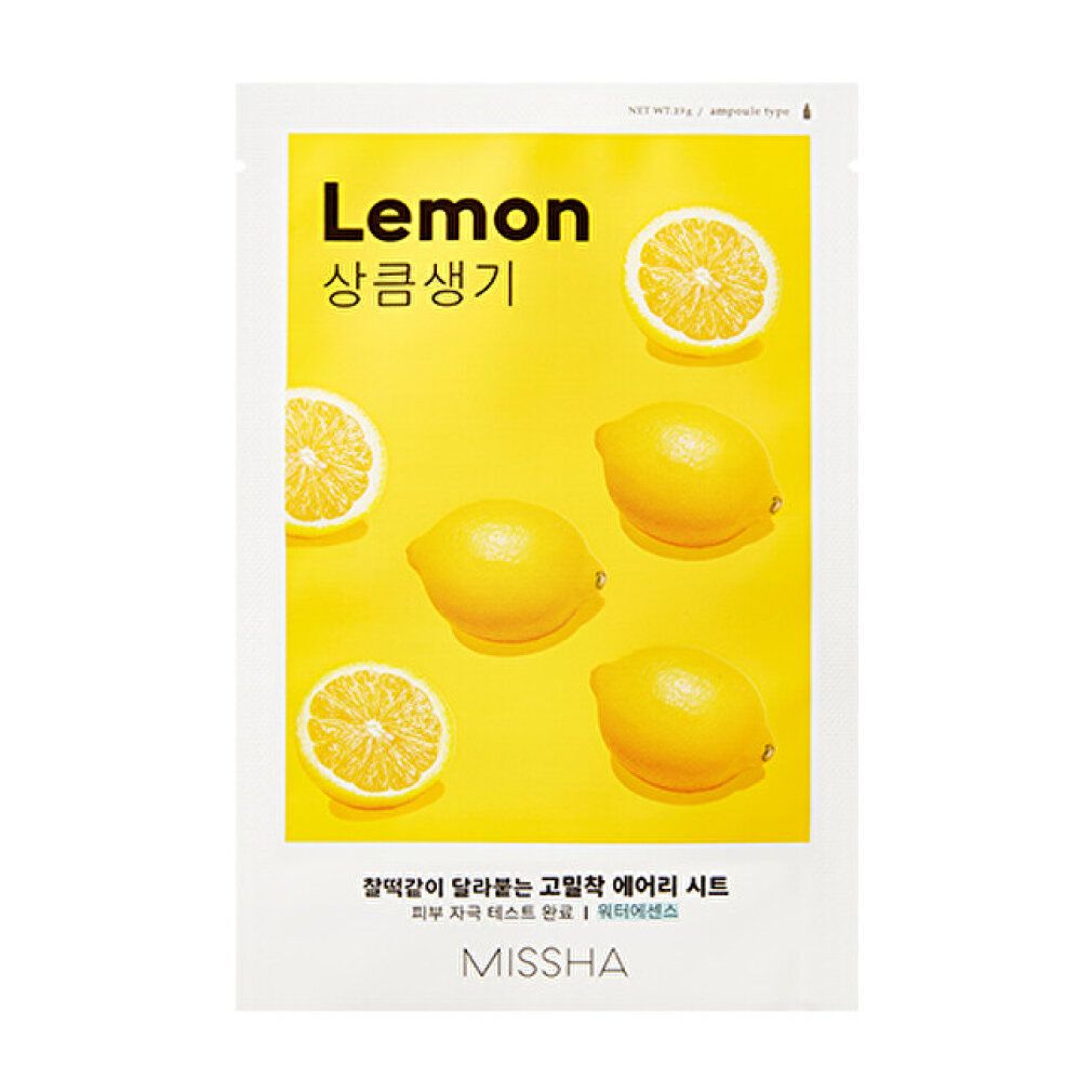 Missha Airy Fit Lemon Sheet Mask