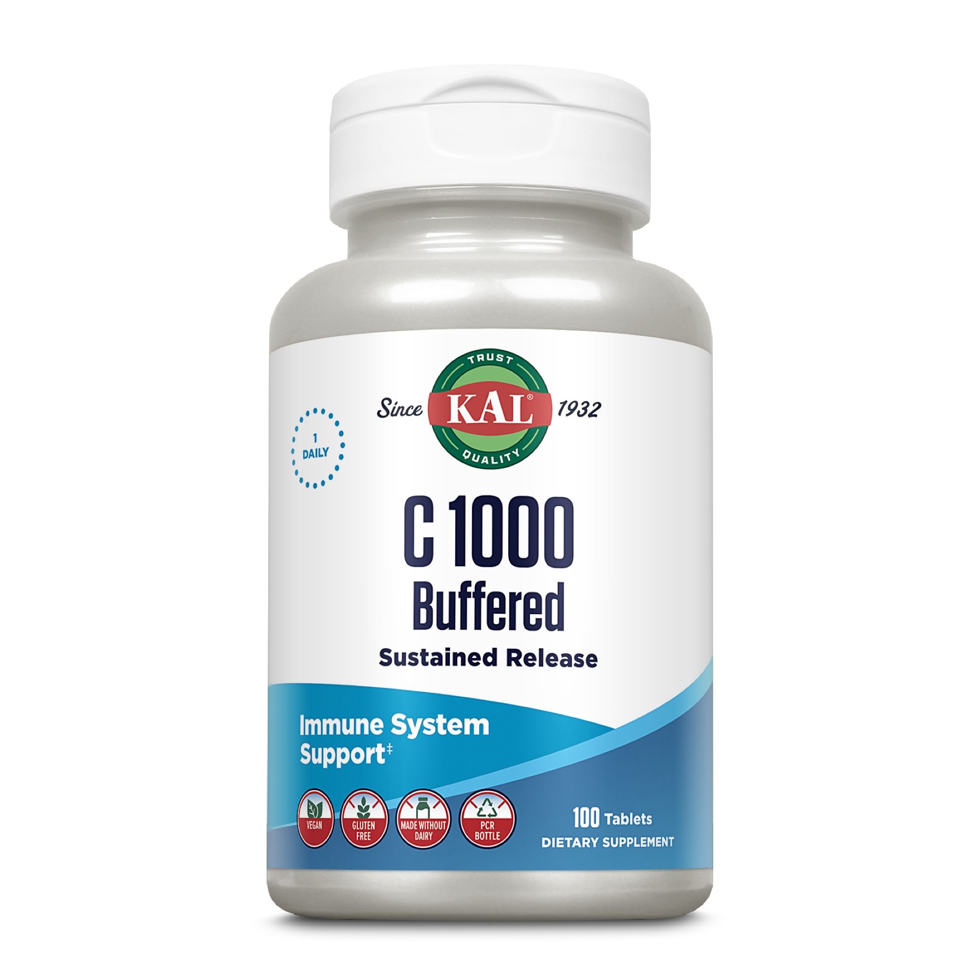 KAL Vitamin C 1000 gepuffert 100 St Tabletten