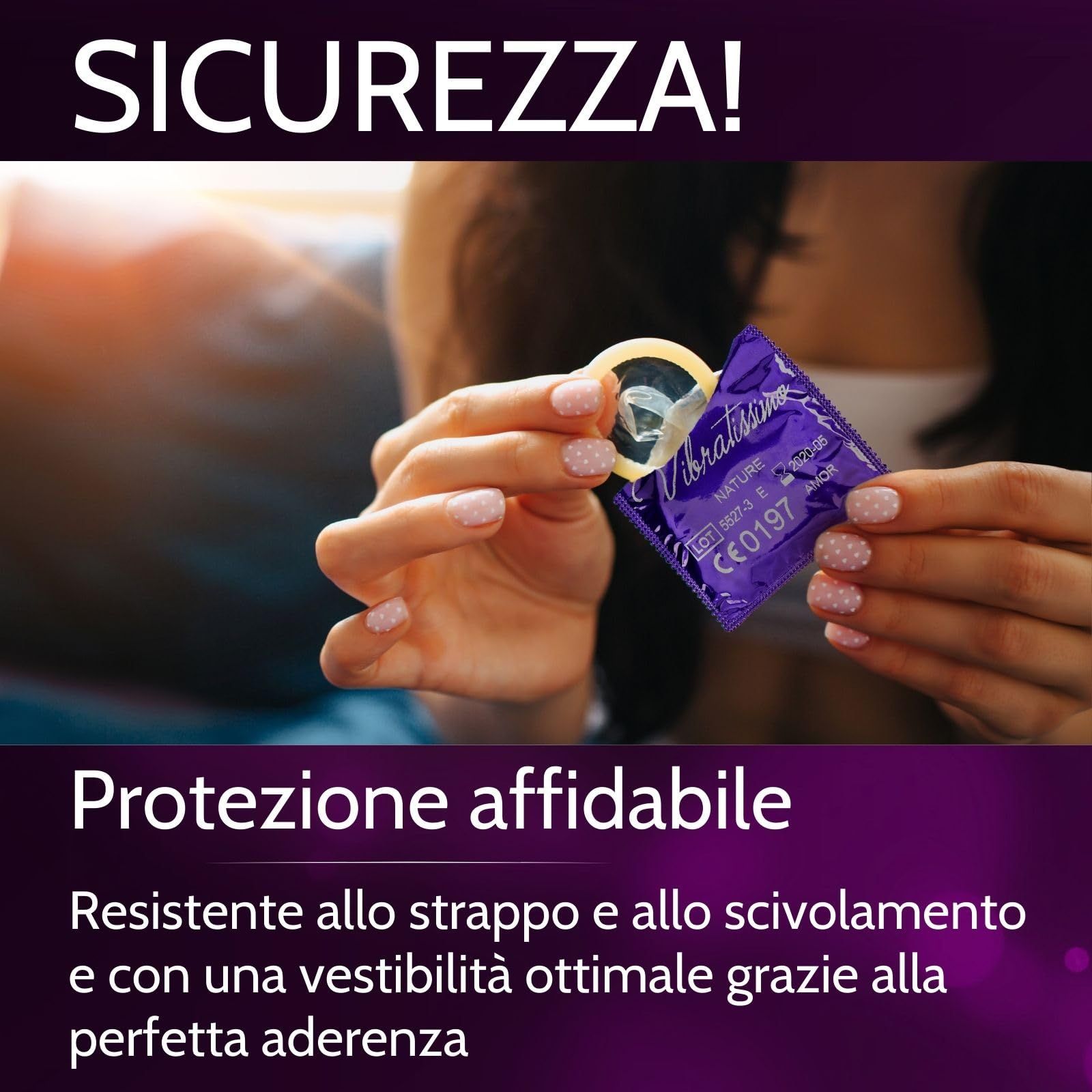 Vibratissimo Kondome Color 53mm