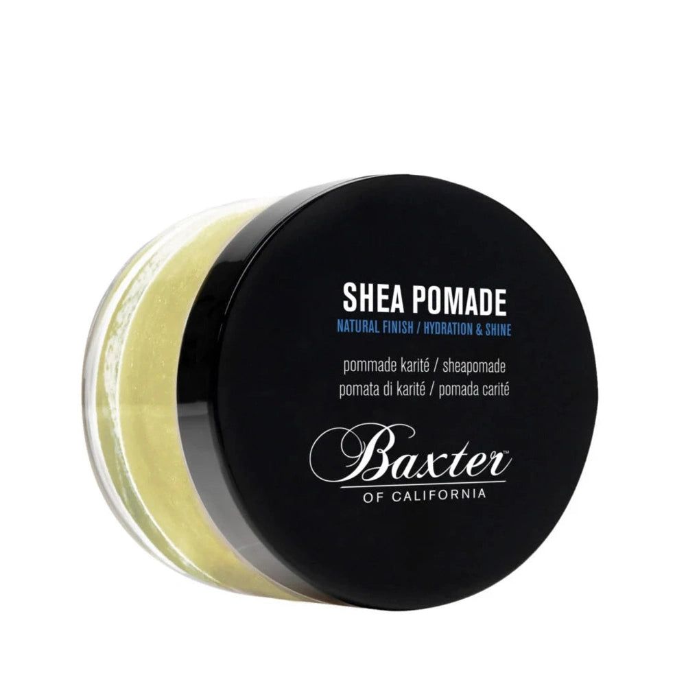 Baxter of California Shea Pomade: leichter Halt, natürlicher Glanz.