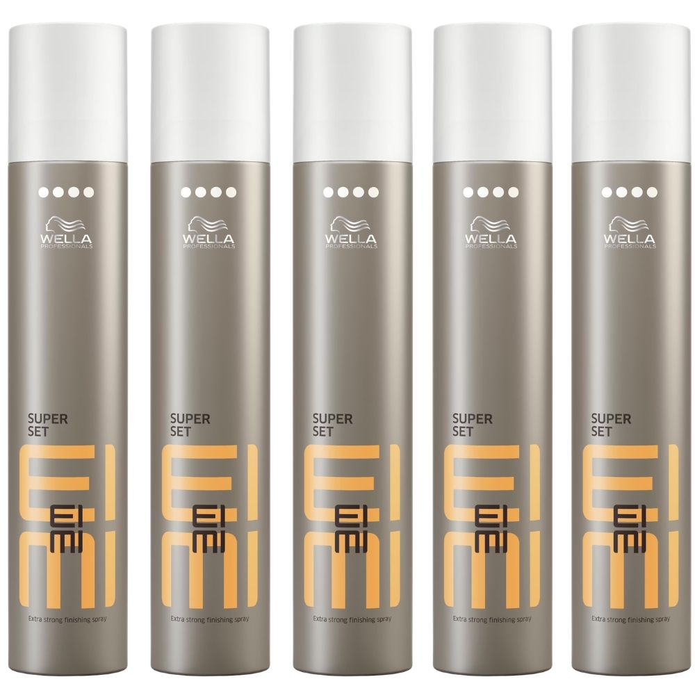Wella Eimi Super Set Finishing Haarspray für zuverlässige Fixierung und starken Halt 2500 ml Spray