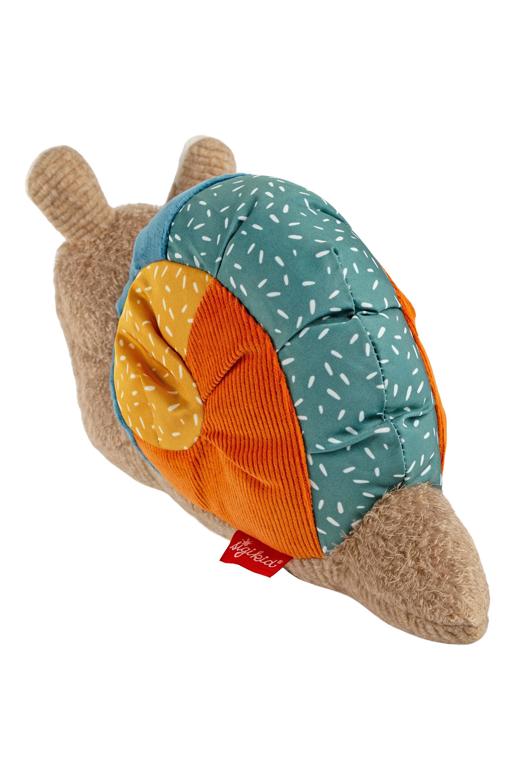 sigikid Kuscheltier Schnecke Patchwork Sweety
