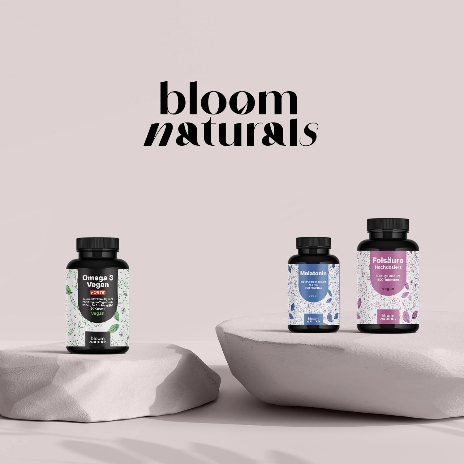 Bloom Naturals Omega 3 Kapseln