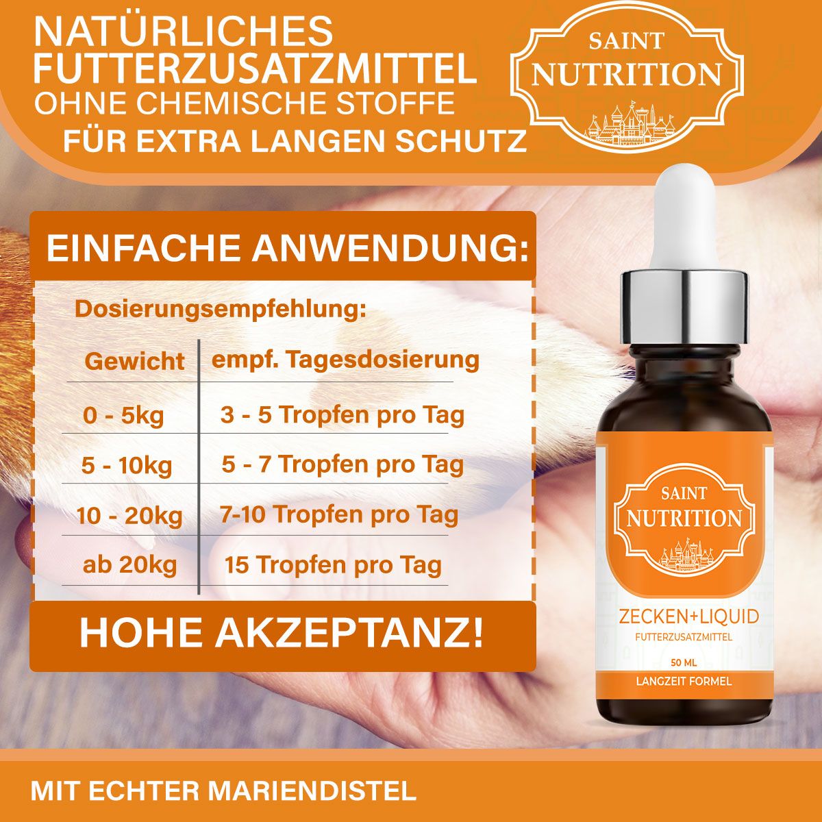 Saint Nutrition® | Zeckenschutz Oil