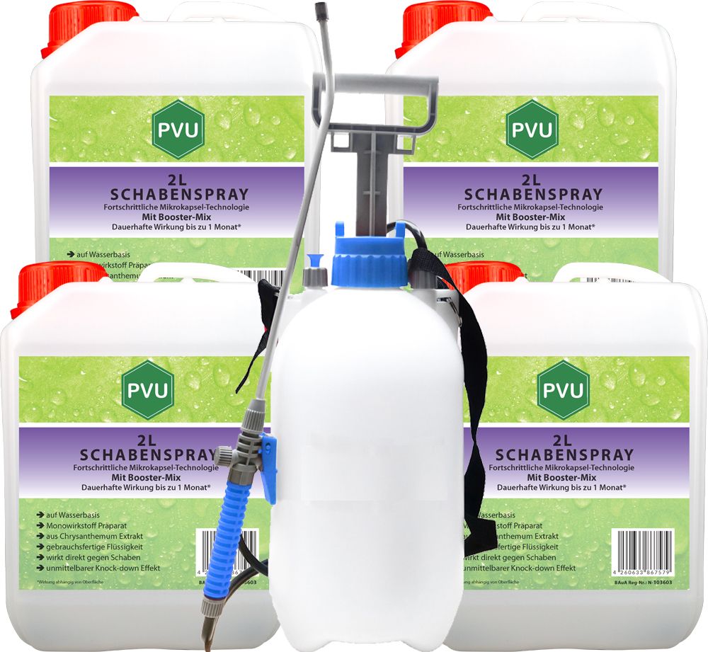 PVU Schabenspray 8 l Spray