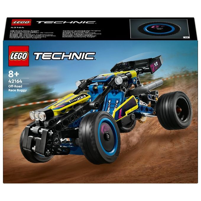 LEGO Technic 42164 Buggy da Corsa, Macchina Giocattolo per Bambini da 8 Anni in su, Regalo Amanti M