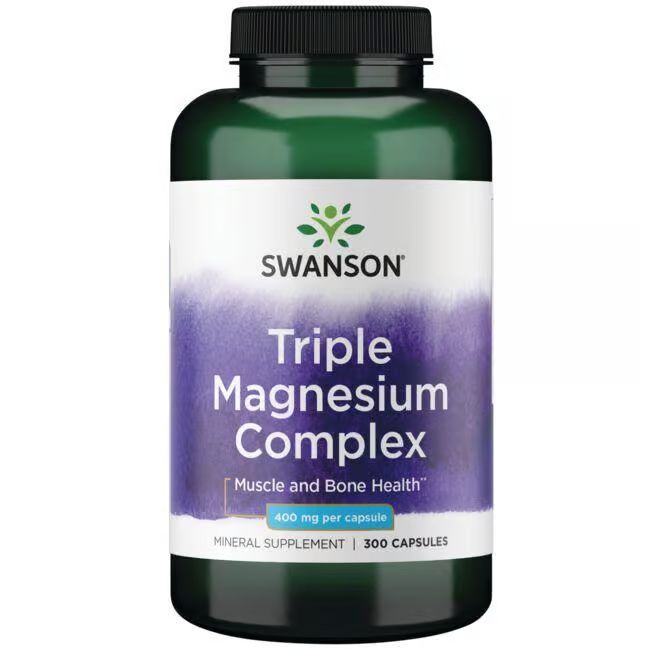 Swanson Dreifach-Magnesium-Komplex 400 mg 300 Pc