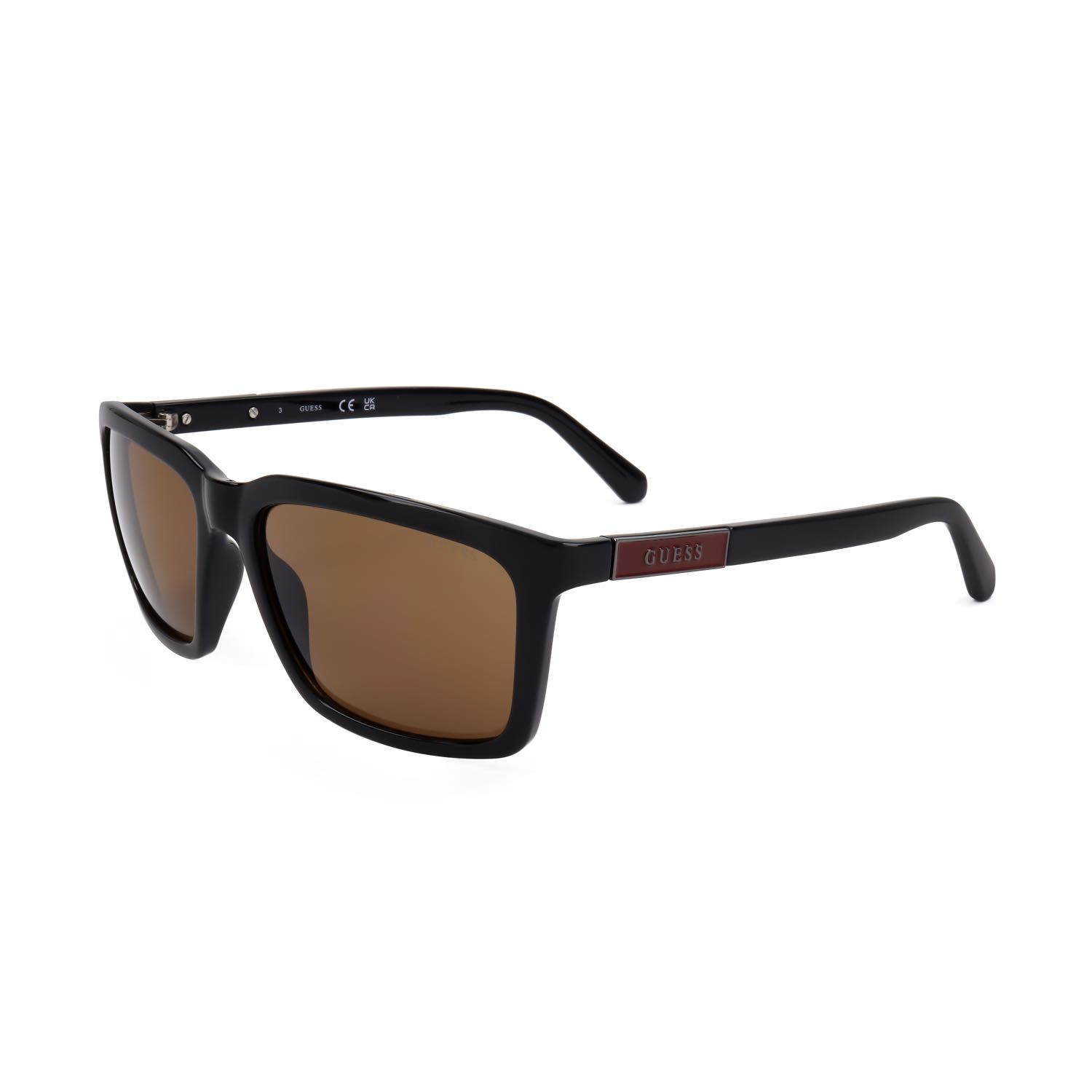 Guess Factory occhiali da sole uomo GF00062 black brown