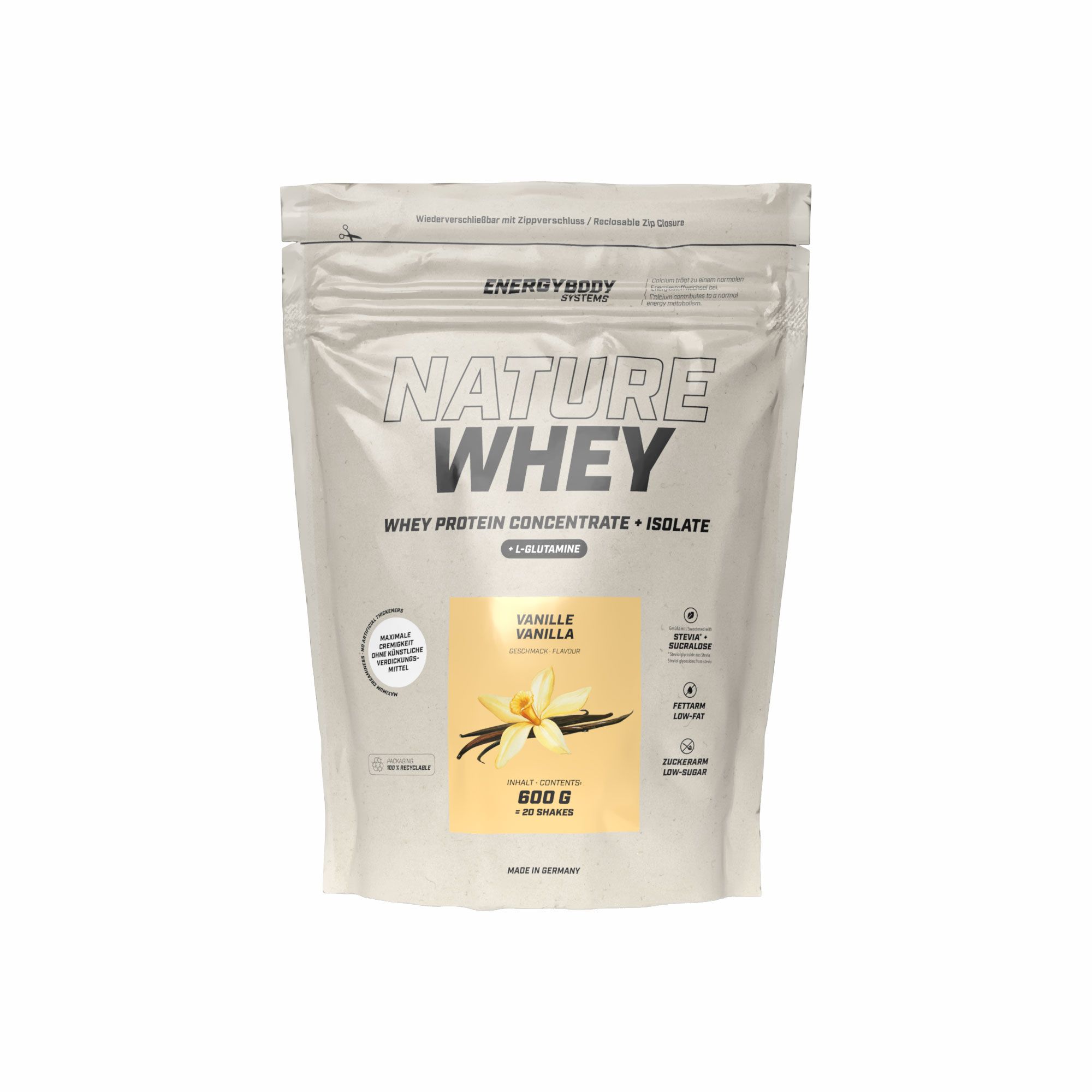 Energybody Systems Nature Whey Protein Vanille
