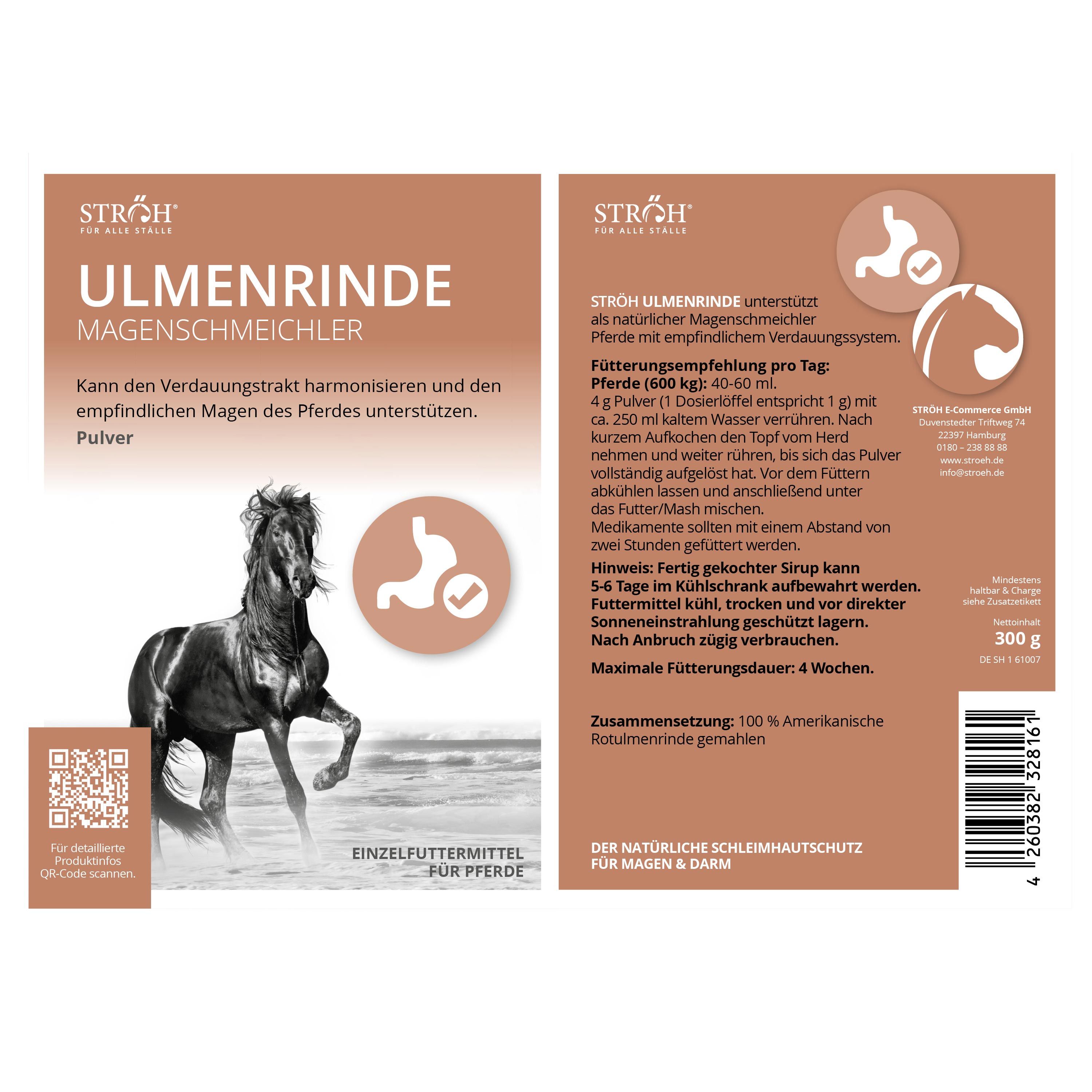 STRÖH Ulmenrinde Pulver  Tüte