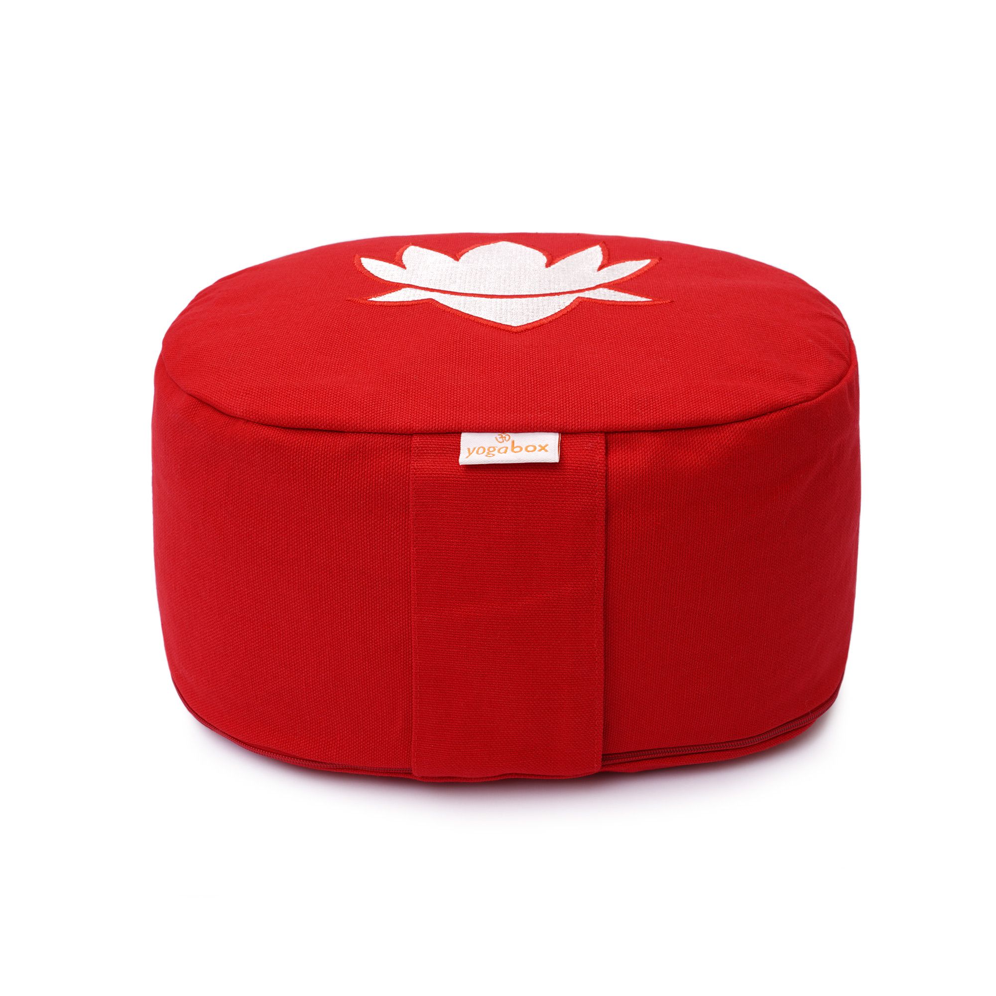 yogabox Yogakissen oval Lotus Stick Basic - rot 28 x 23 13,0 cm 1 St