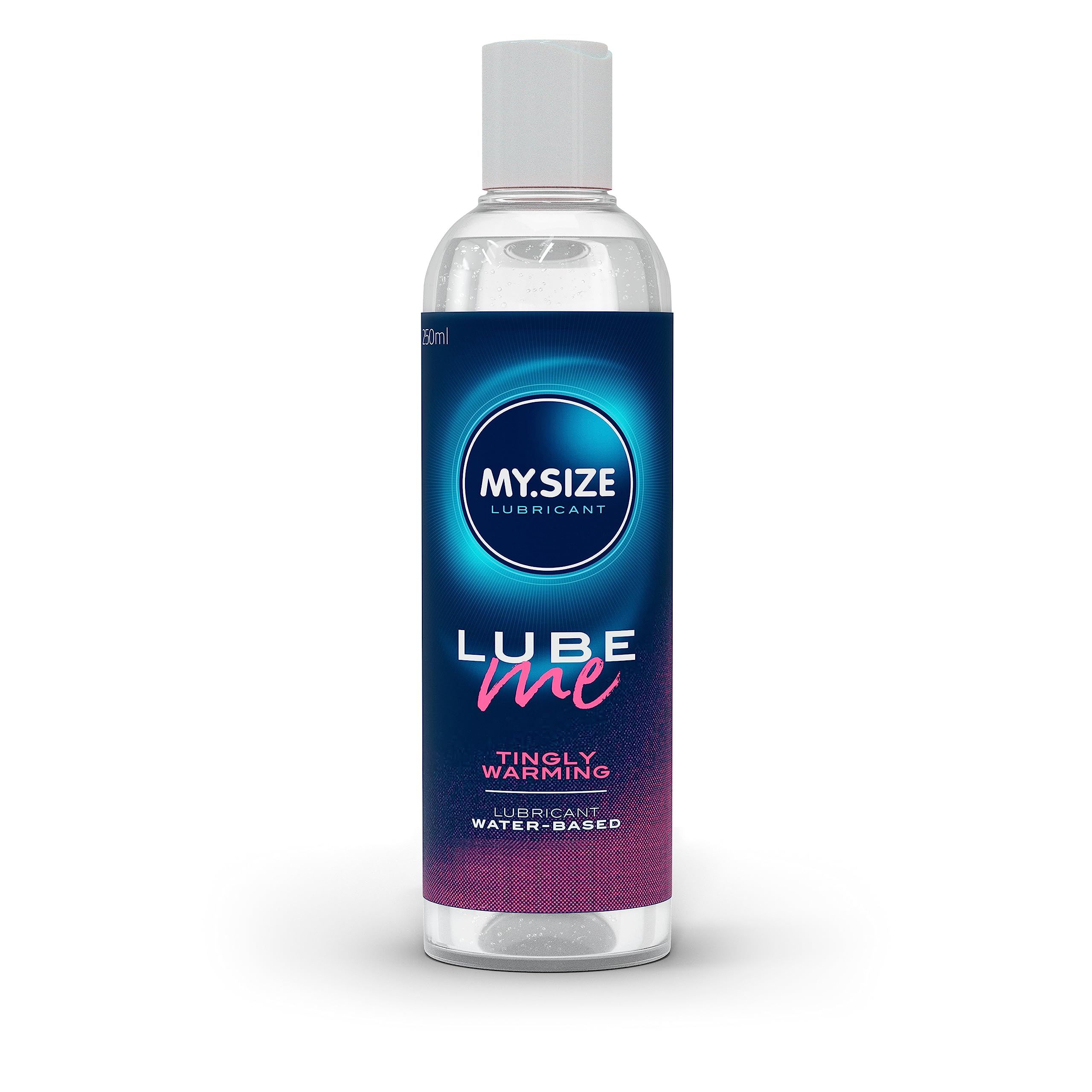 MY.SIZE Lube Me Premium Glijmiddel Tingly Warming 250 ml I verwarmend, tintelend & geurl