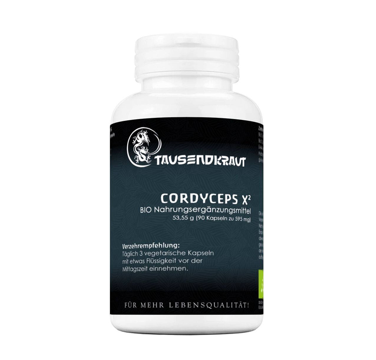 Tausendkraut Cordyceps X² BIO 90 Kapseln 0,054 kg