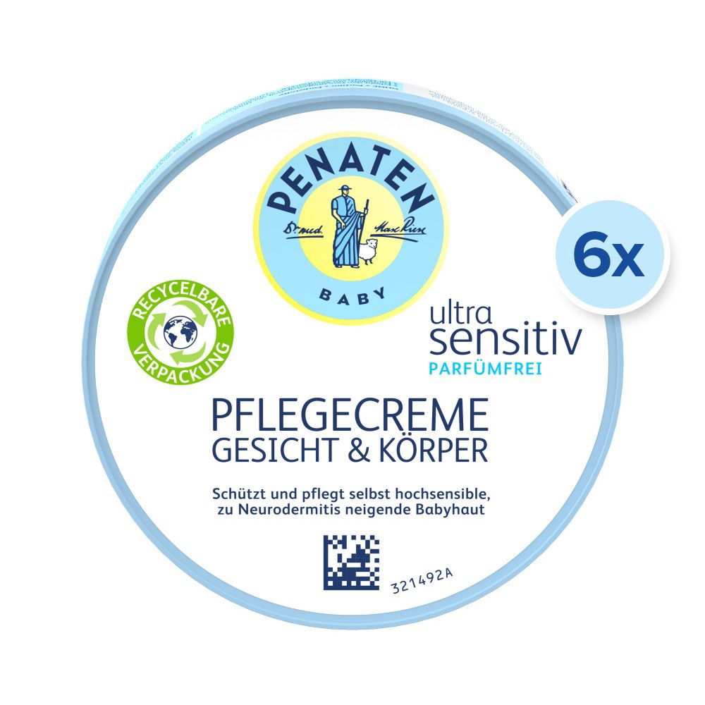 Penaten - Babycreme Gesicht & Körper "Ultra Sensitiv"
