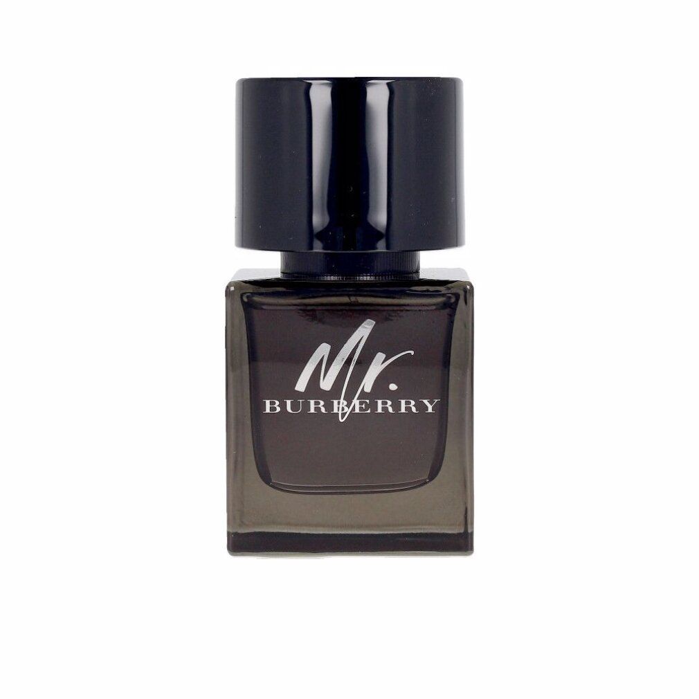Mr. Burberry Eau de Parfum Flakon mit schwarzer Schleife.