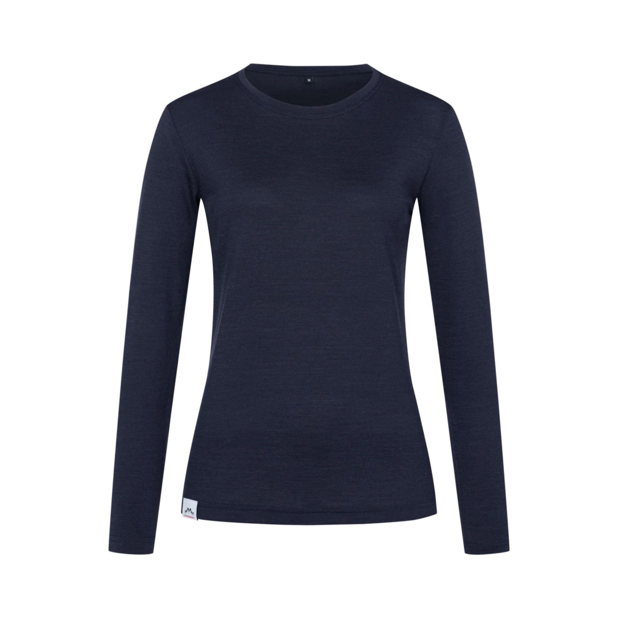 Alpenwert Longsleeve Damen Merino Navy Blau XS 1 St
