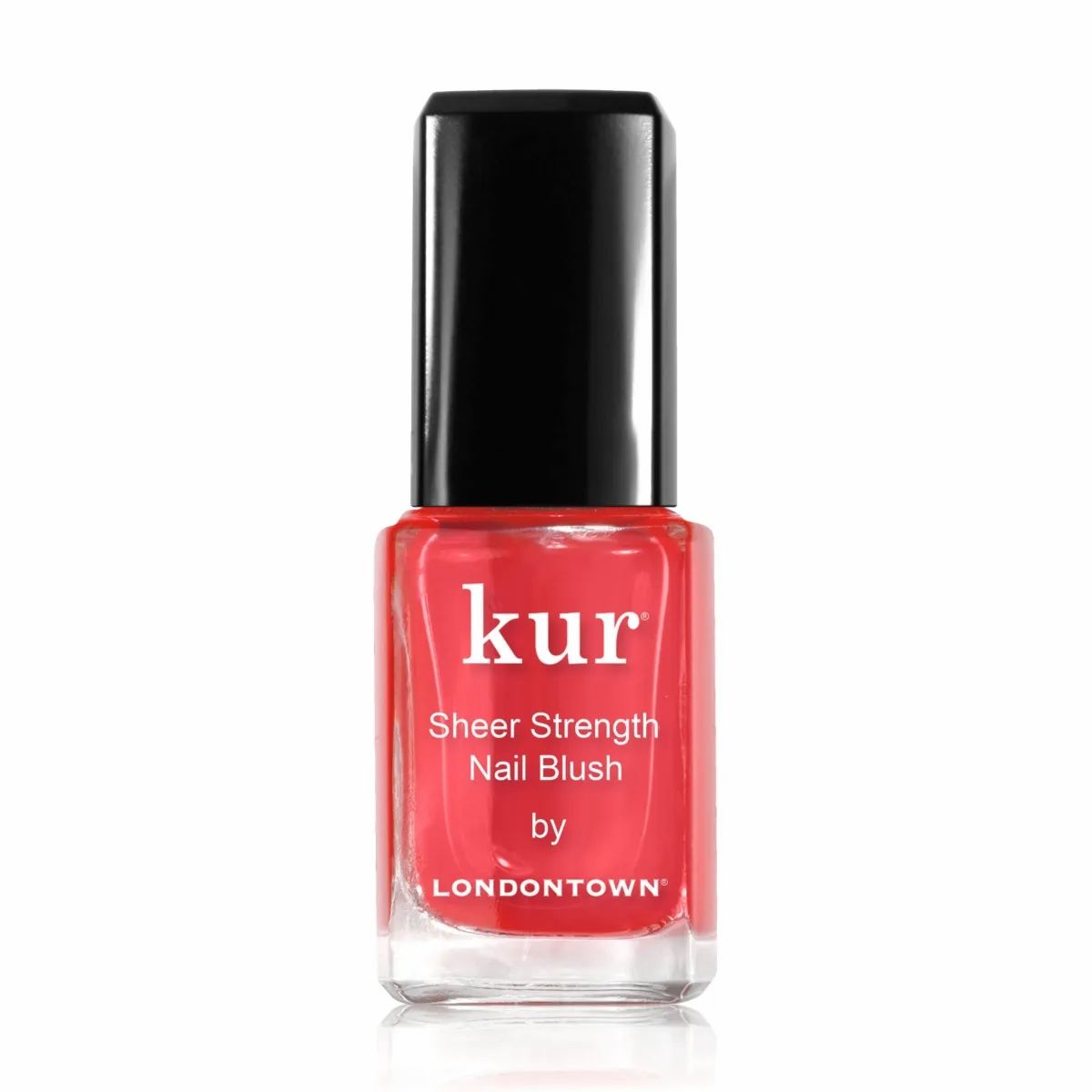 LONDONTOWN Kur Sheer Strength Nail Blush Poppy stärkender Nagellack