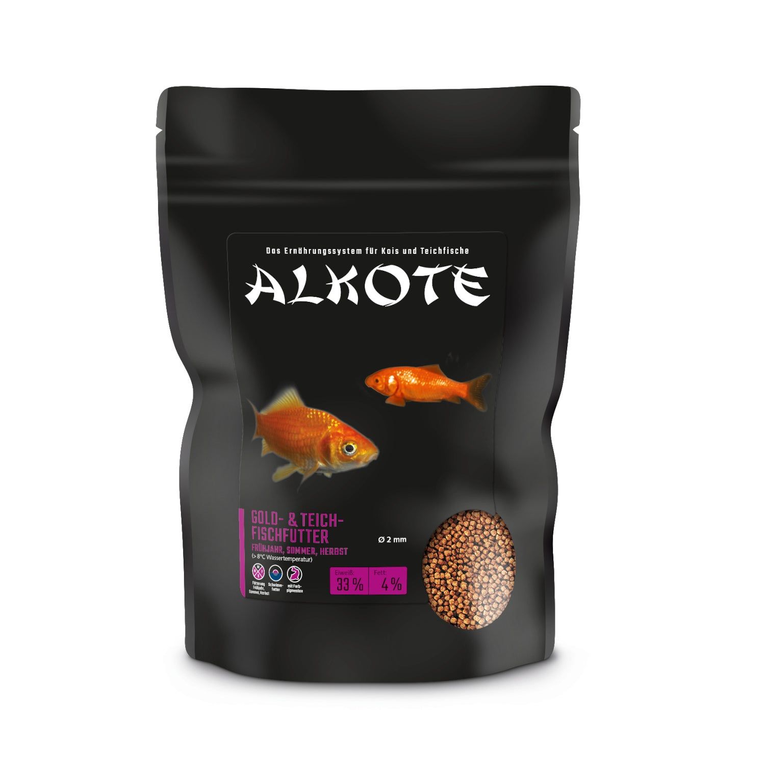 ALKOTE Gold- & Teichfischfutter 2 mm
