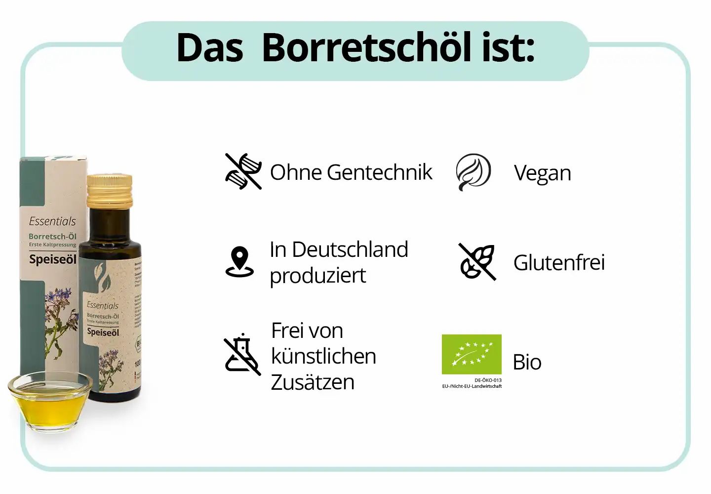 Borretsch-Öl