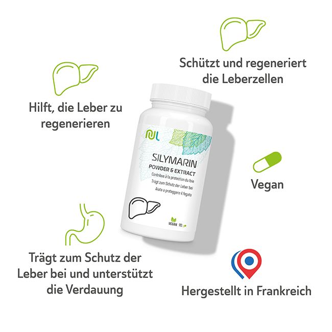 Nutrilife Silymarin - Leberschutz und gute Verdauung