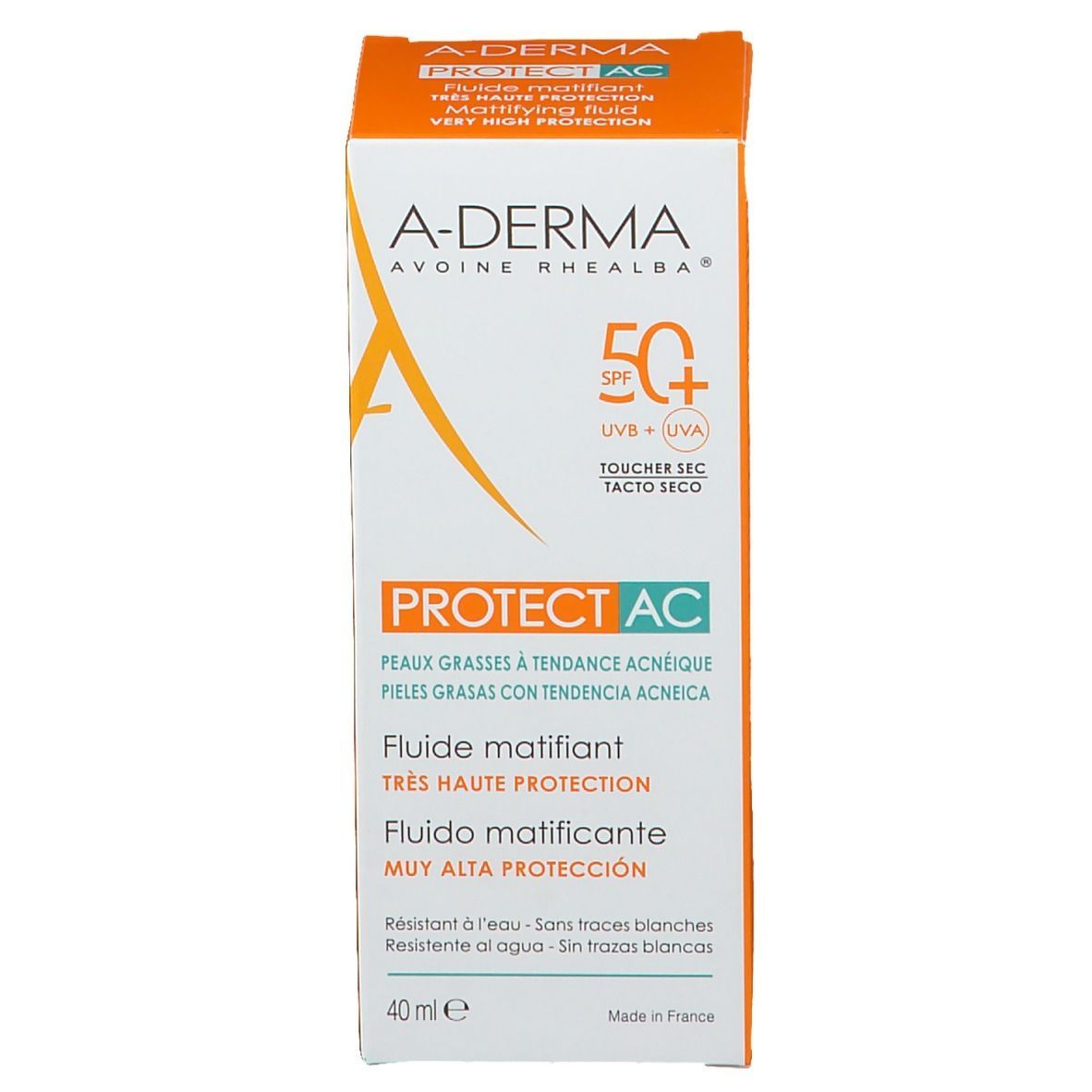 A-Derma Protect AC Mattierendes Fluid LSF 50+