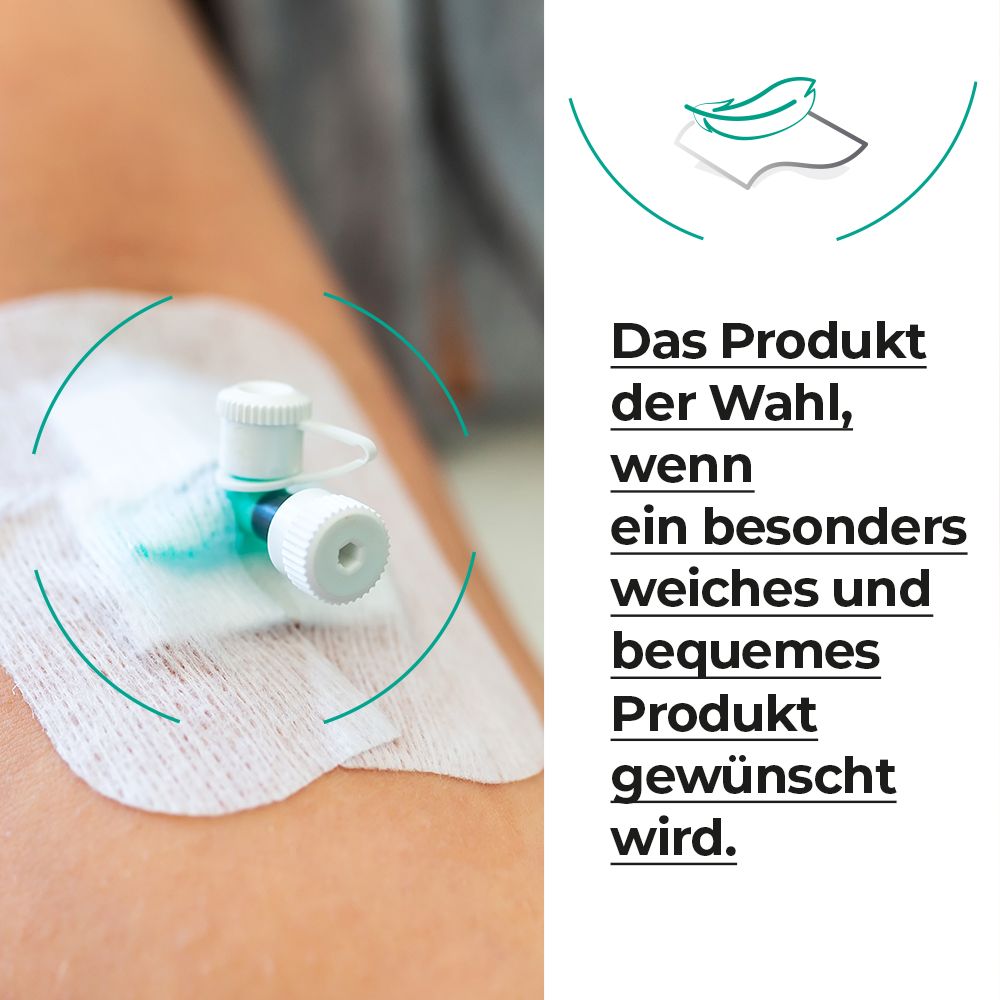 Medrull Ultra Pore sterile Kanülenpflaster / Kathetherpflaster 6 x 8 cm, 50 Stück