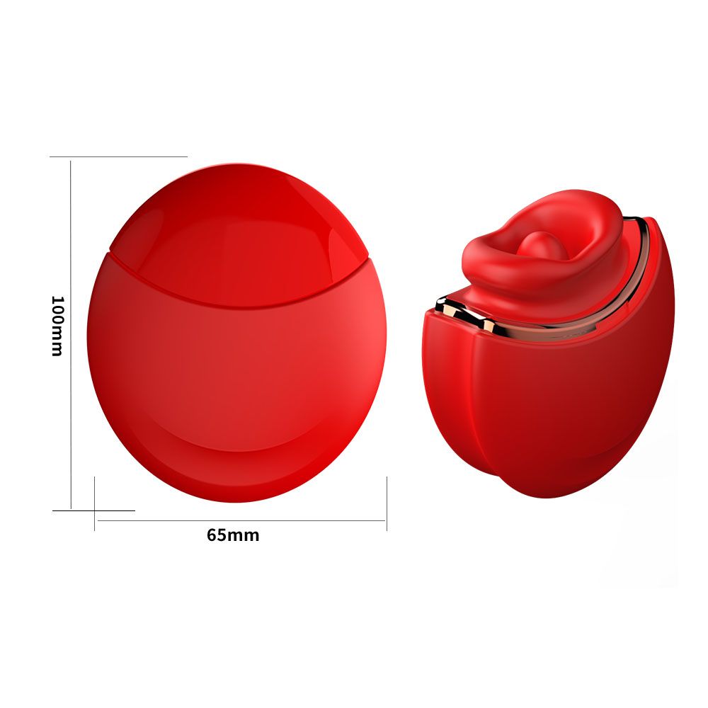 Pleasure Place Oralvibrator mit Leckzunge