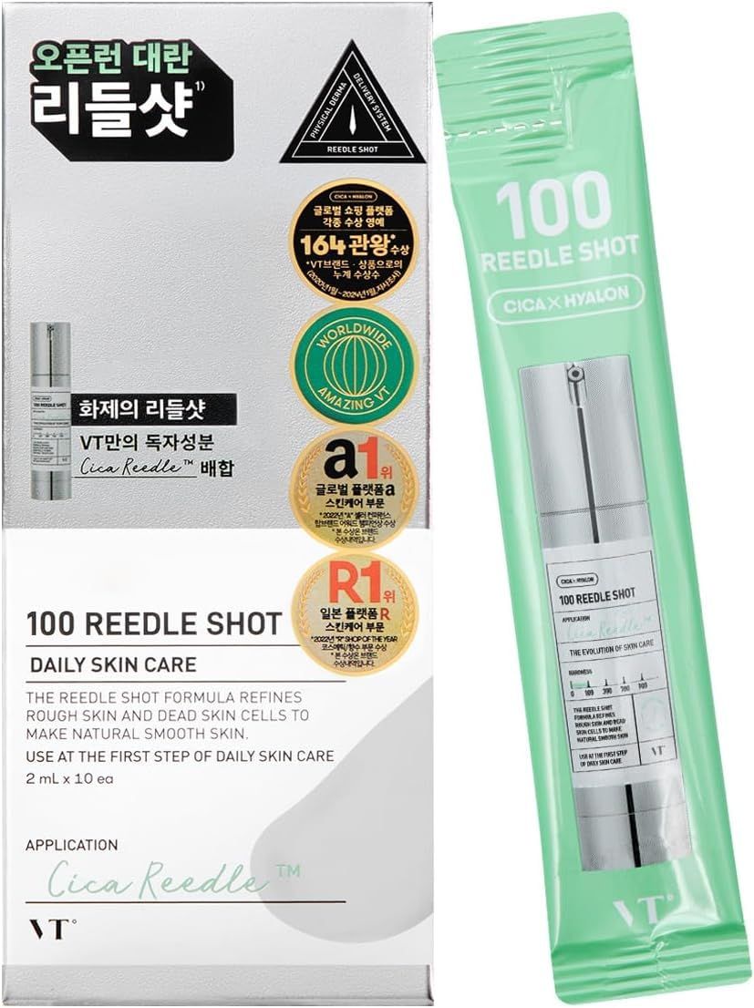 VT Cosmetics 100 Reedle Shot 2ml*10 pcs 0,02 ml Serum