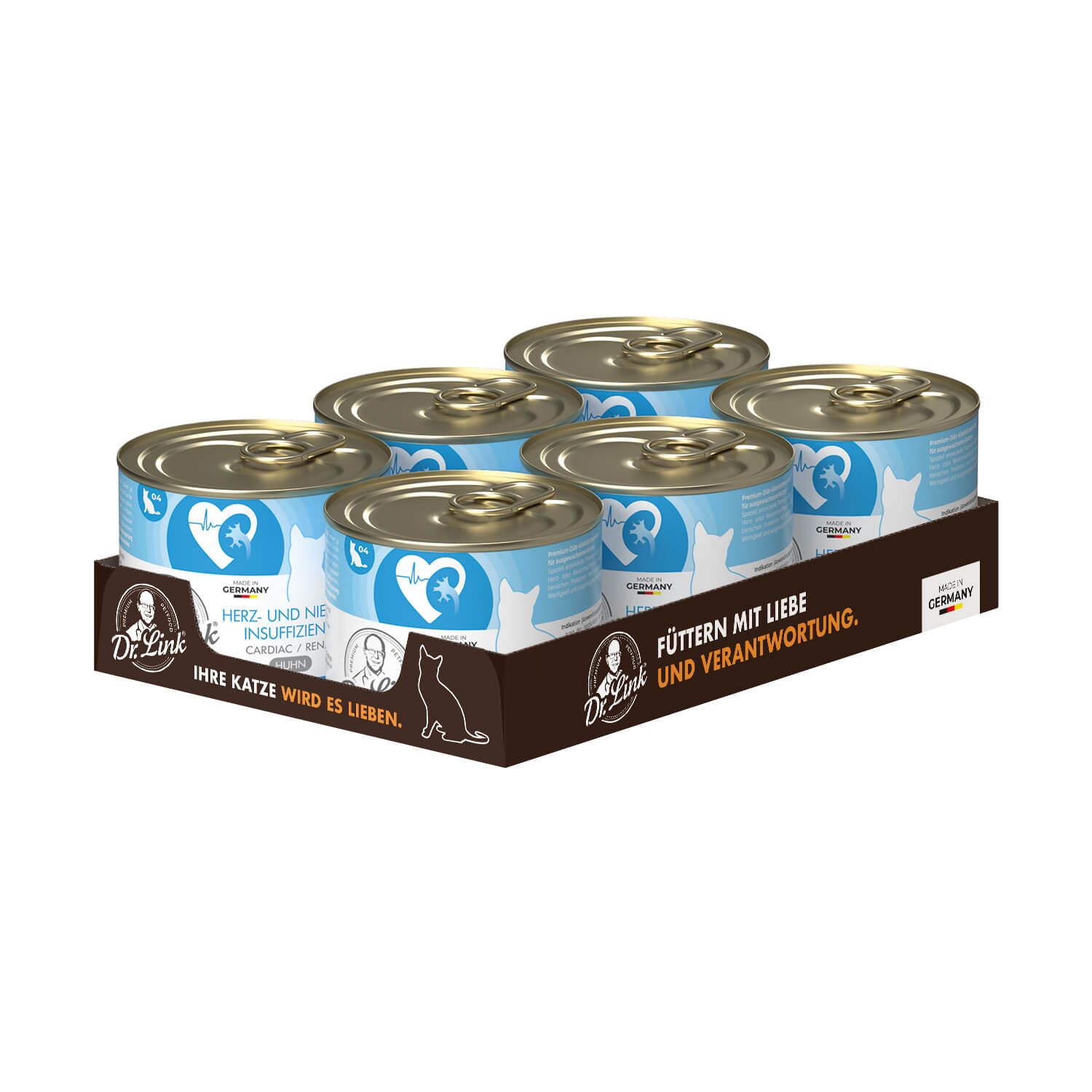 Dr. Link® SPEZIAL-DIÄT Herz- und Niereninsuffizienz I Cardiac / Renal Huhn