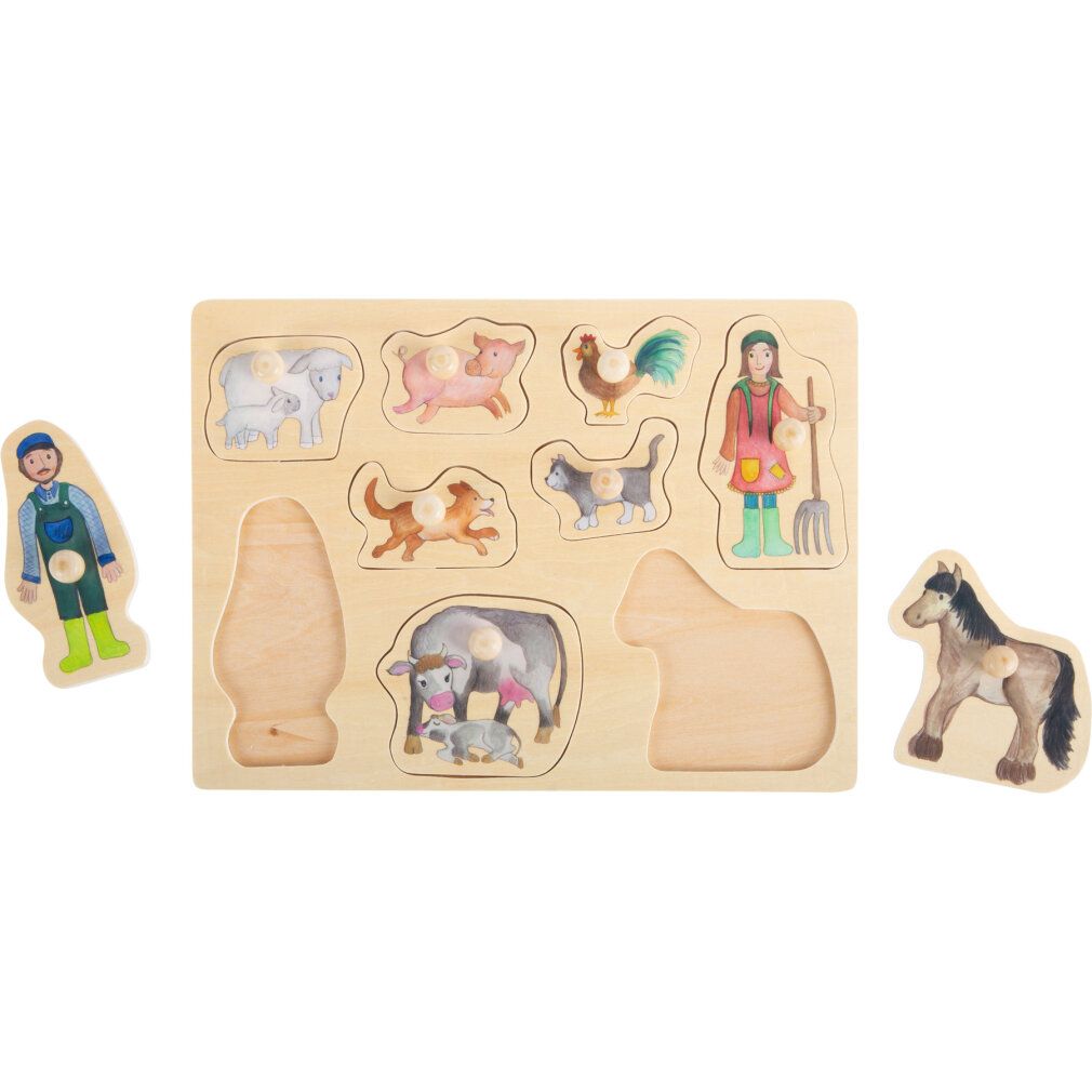 Setzpuzzle Bauernhof & Landleben