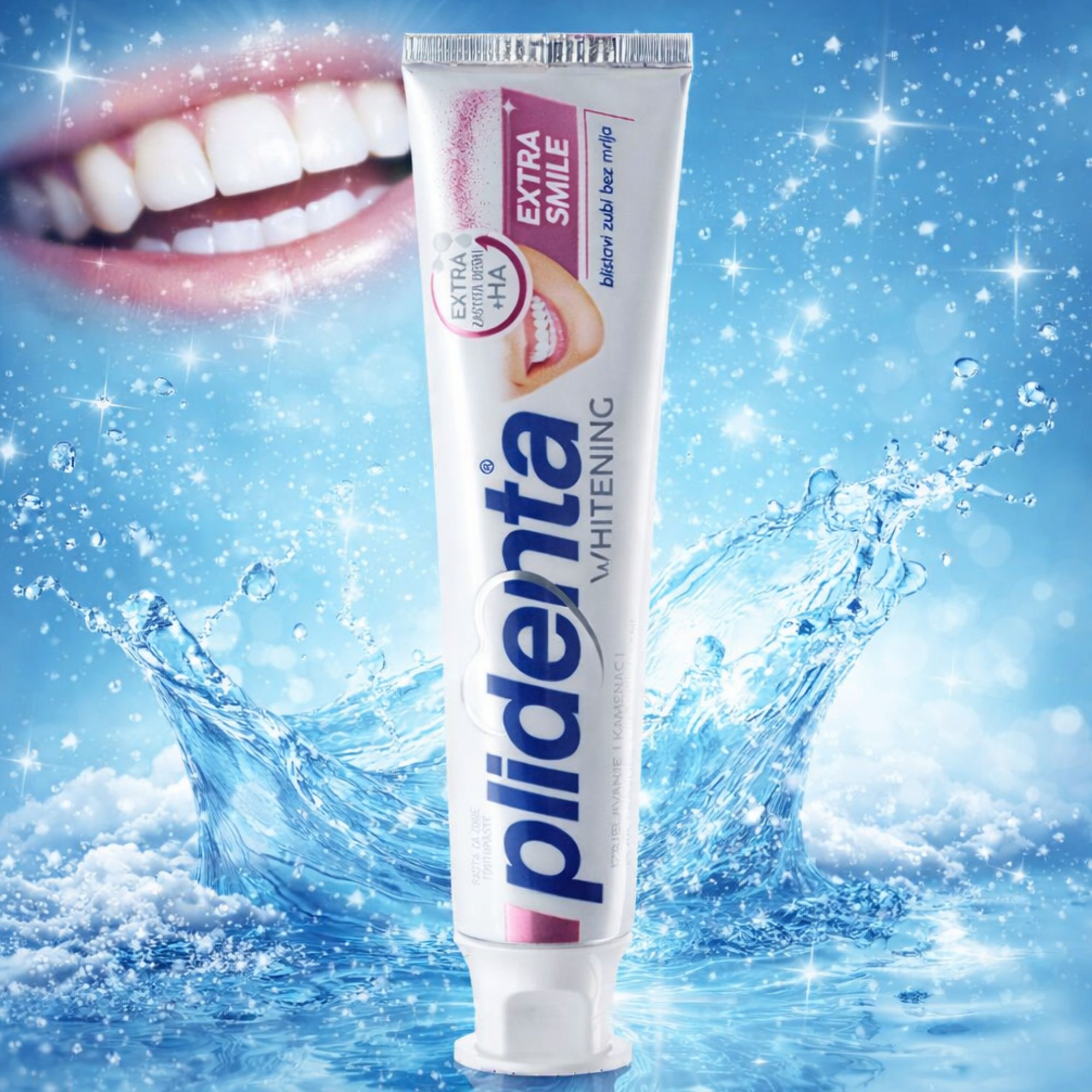 PLIDENTA Extra Smile Zahnpasta zur Zahnaufhellung