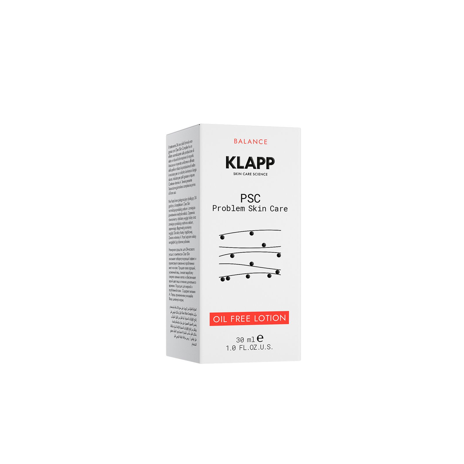 Klapp, PSC Problem Skin Oil Free Lotion