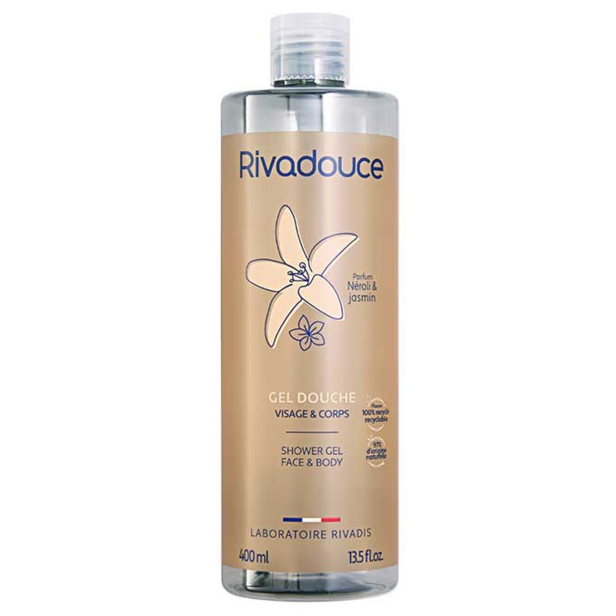 Rivadouce Duschgel Neroli & Jasmin 19,5x6x6 cm