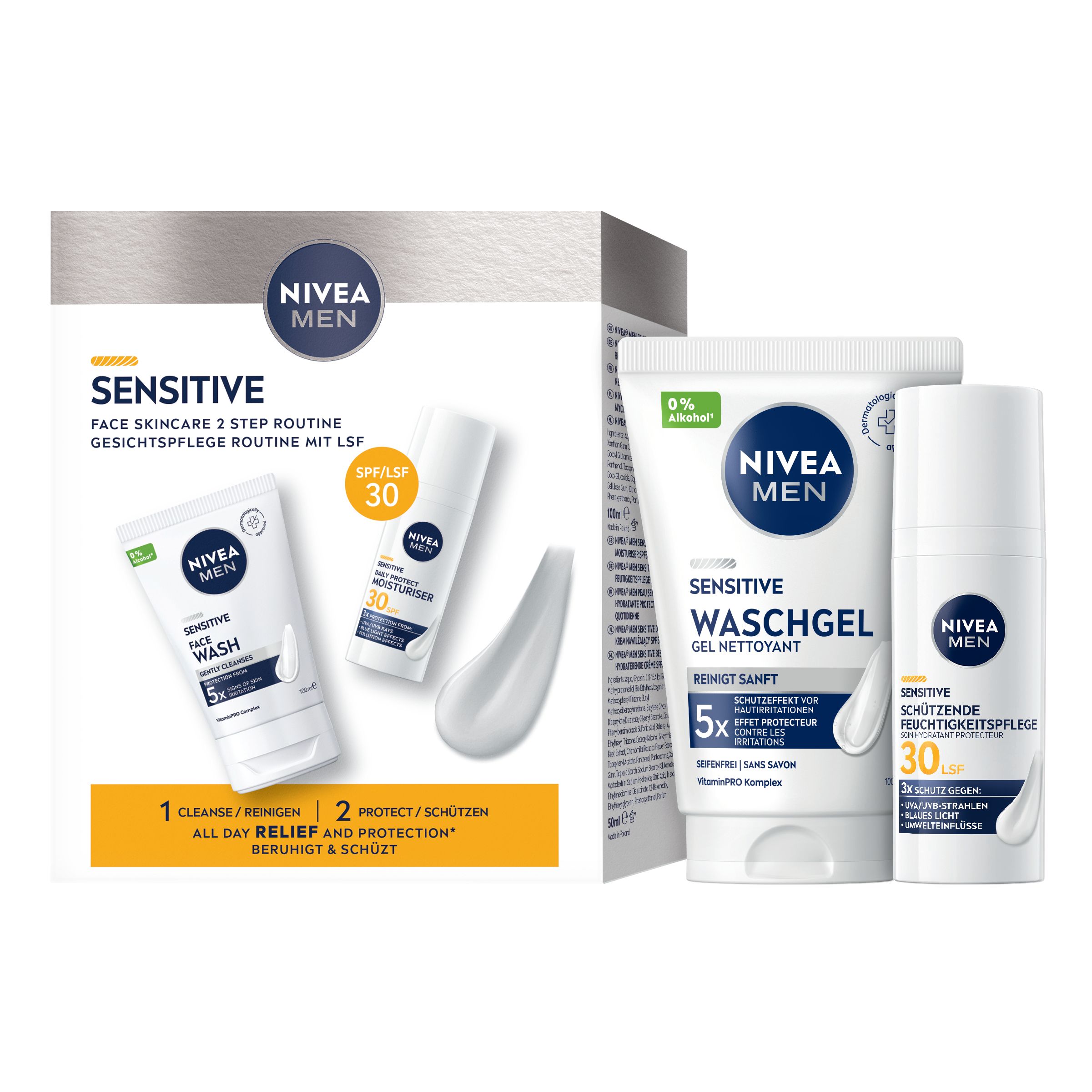 NIVEA MEN Sensitive Gesichtspflege