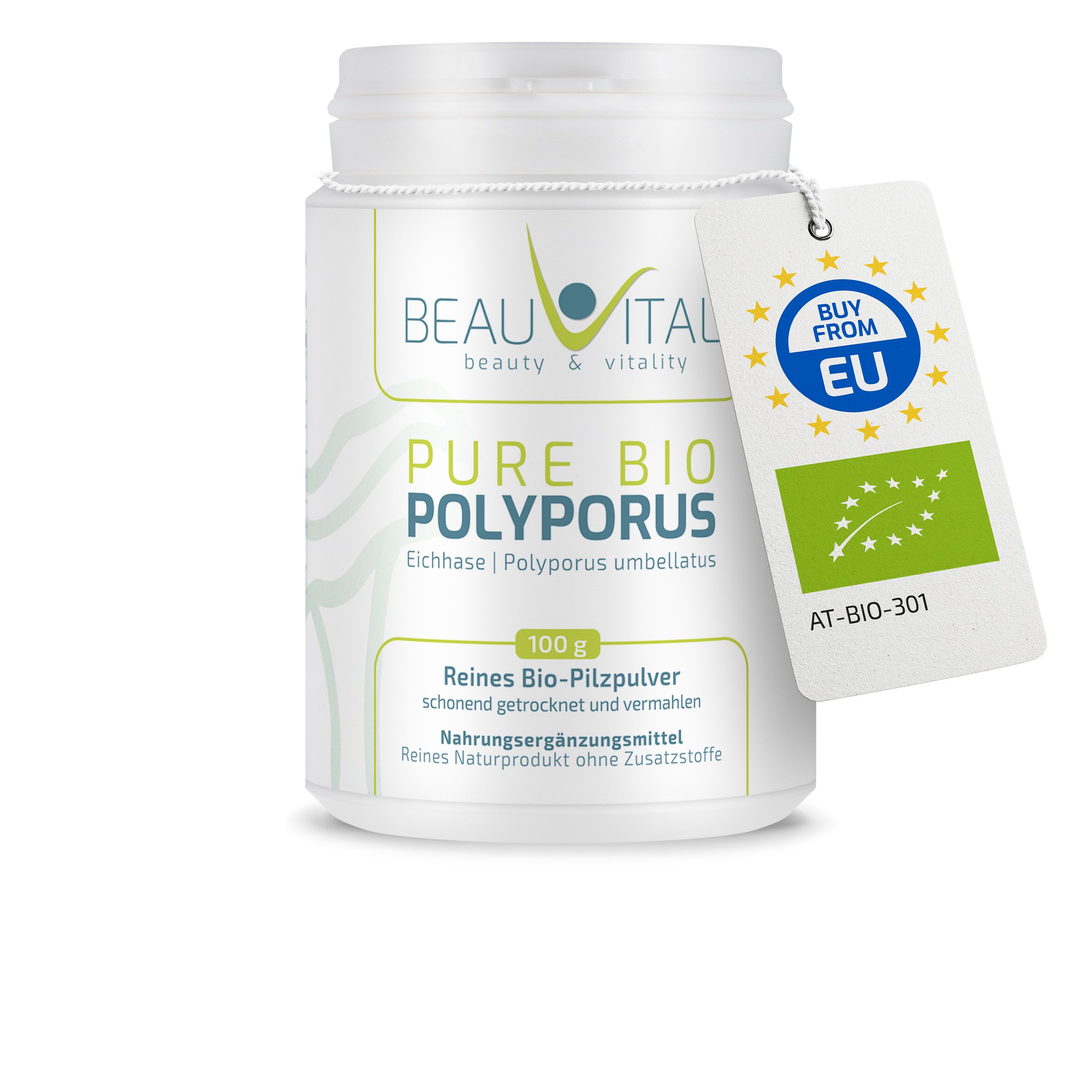 BEAUVITAL® Pure Bio Polyporus umbellatus Pulver, Eichhase