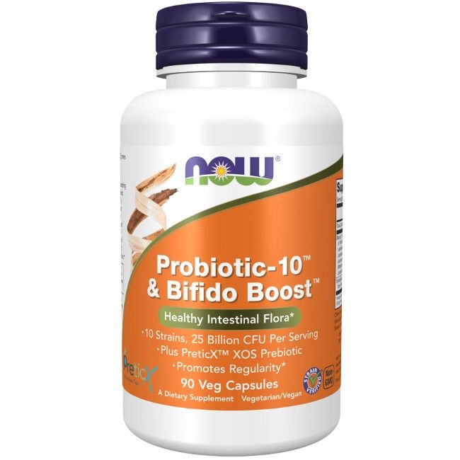 Now Foods Probiotic-10 & Bifido Boost 90 Pc