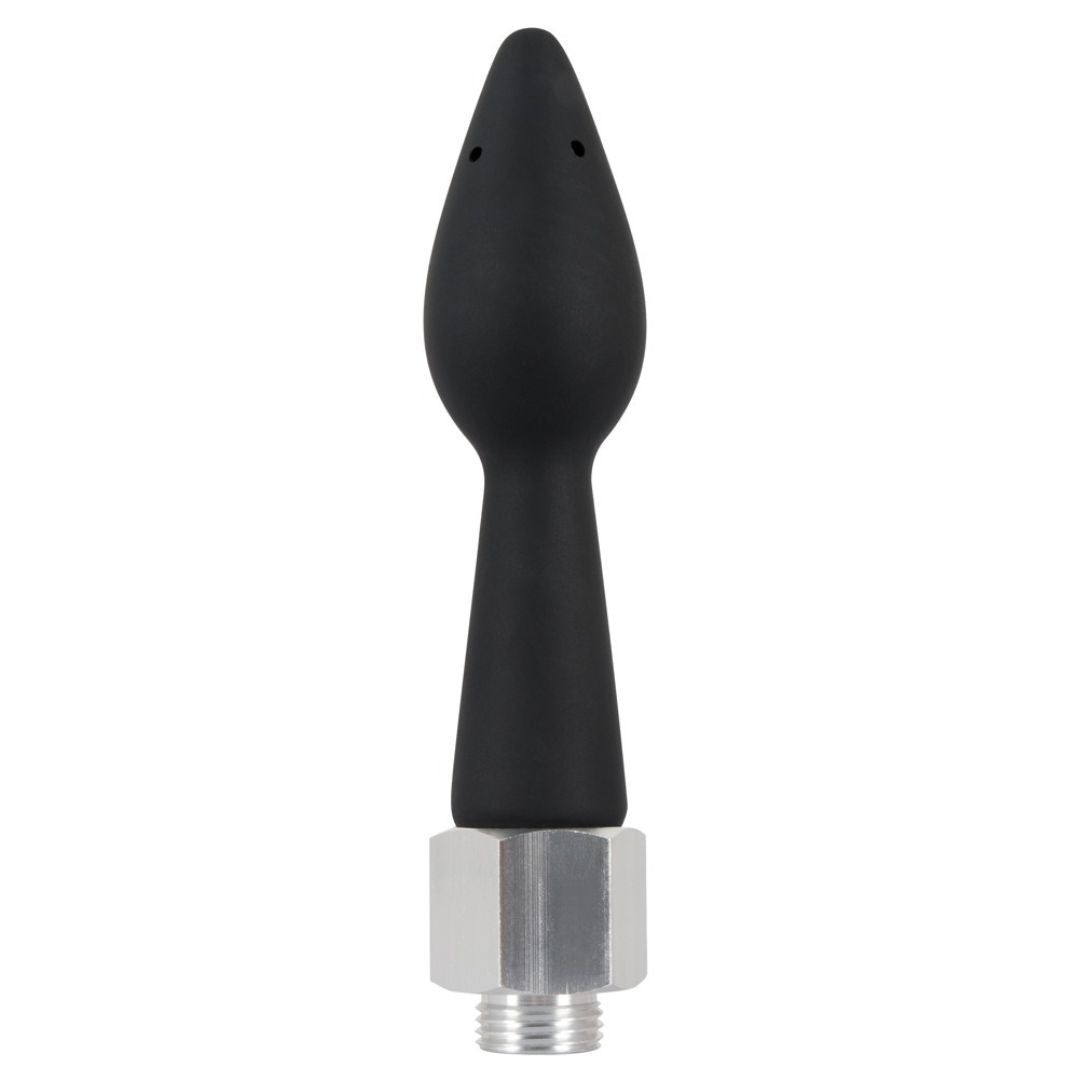 Analplug plus Intimdusche mit Gewinde | Anale Dehnung, Plug mit 5 Löchern, Silikon | You2Toys