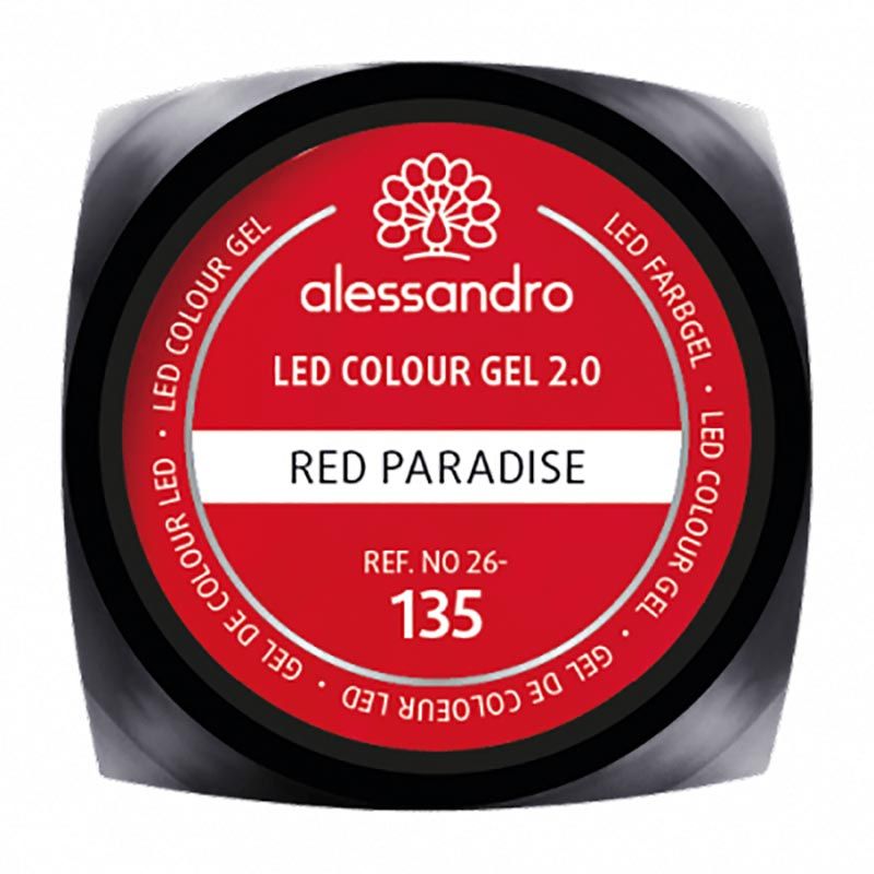 Alessandro International LED Colour Gel 2.0 - 135 red paradise