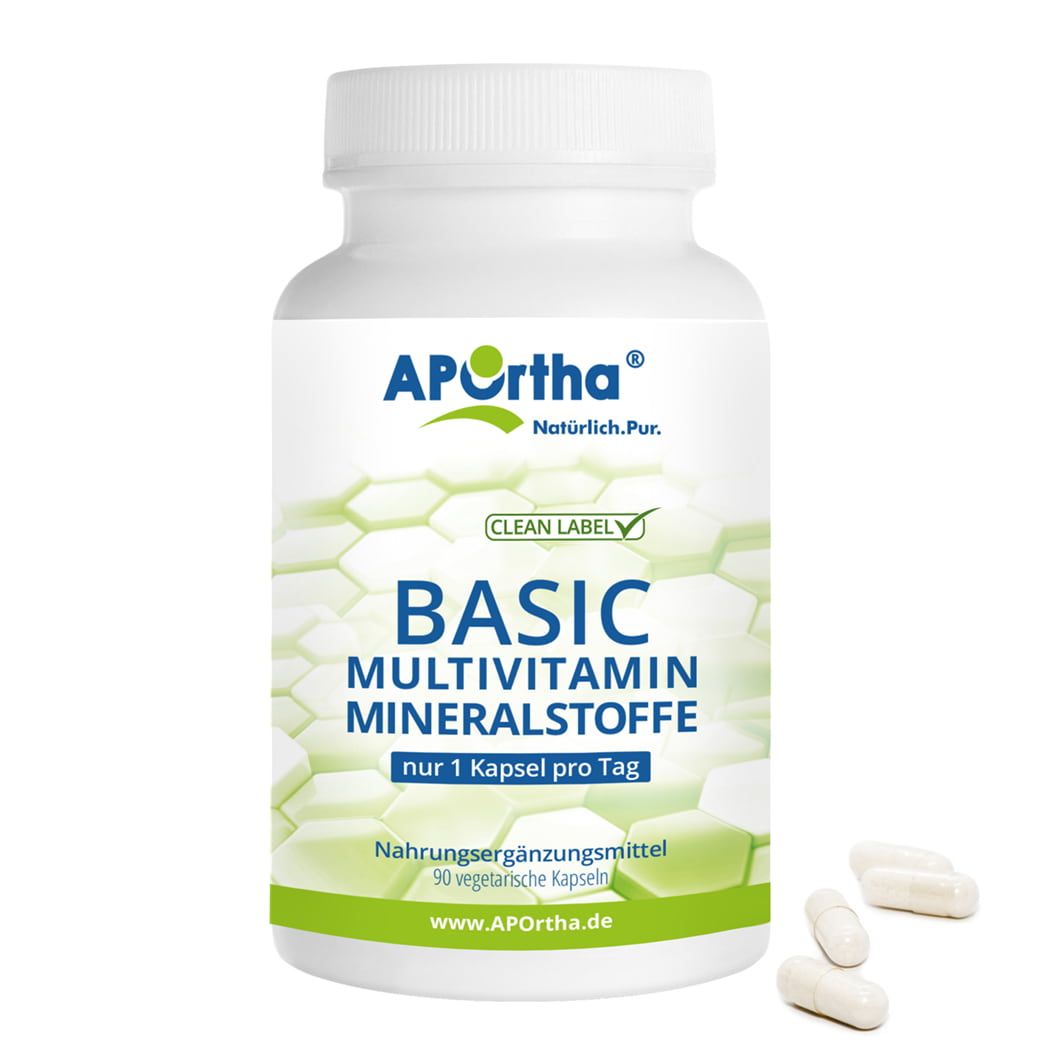 APOrtha® BASIC Multivitamin + Mineralstoffe Kapseln