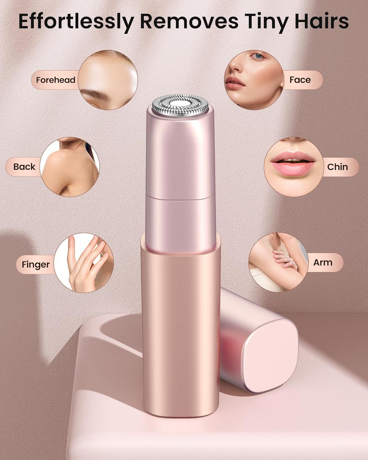 IFANZETECH Mini Rasierer Damen Gesichtshaarentferner