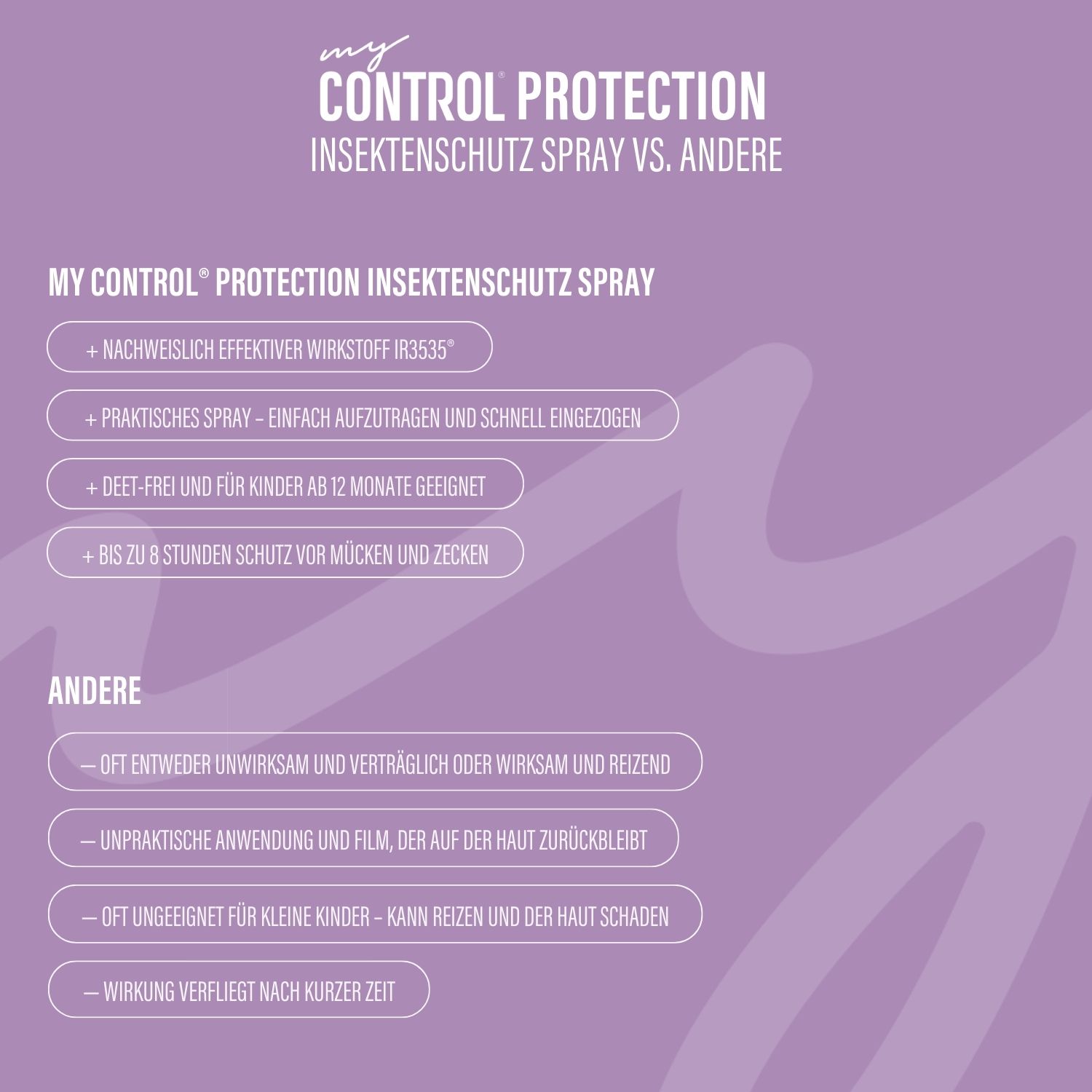 my Control® Protection Insektenschutz Spray