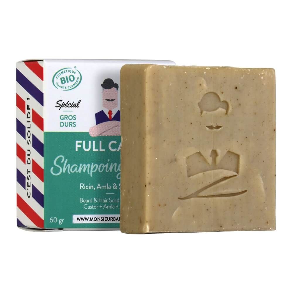 Monsieur BARBIER - Festes 2-in-1 Bart- und Haarshampoo für Männer