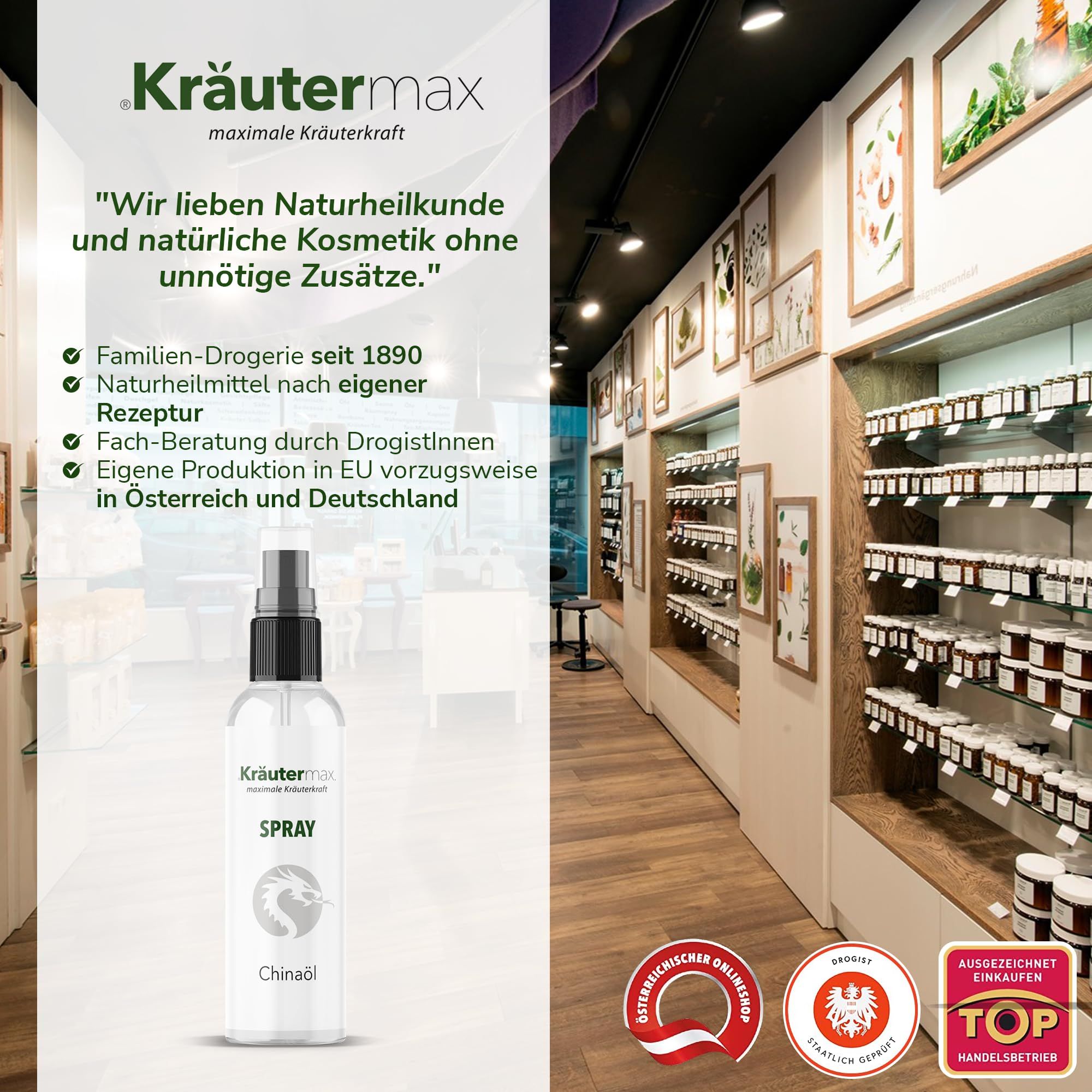 Kräutermax Chinaöl Spray