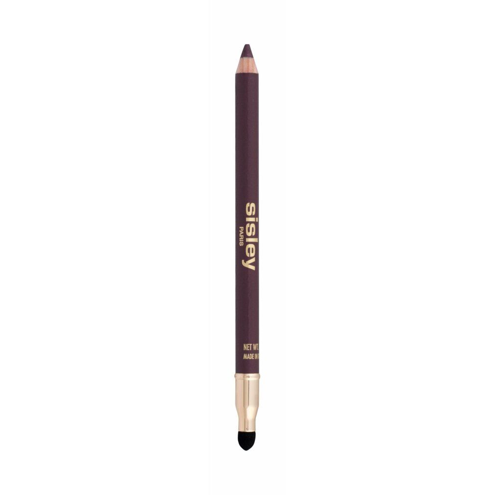Sisley Phyto-Khol Perfect. Dunkelvioletter Kajalstift mit Applikator. Goldfarbene Details. Spitze und Applikator sichtbar.