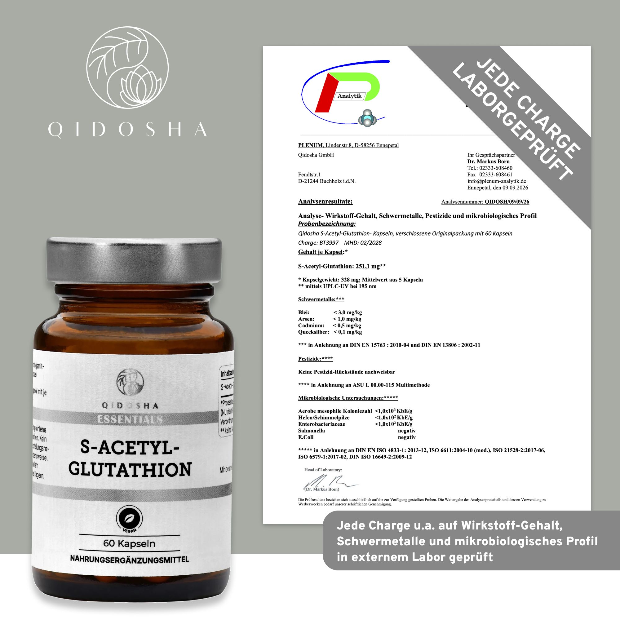 QIDOSHA S-Acetyl-Glutathion