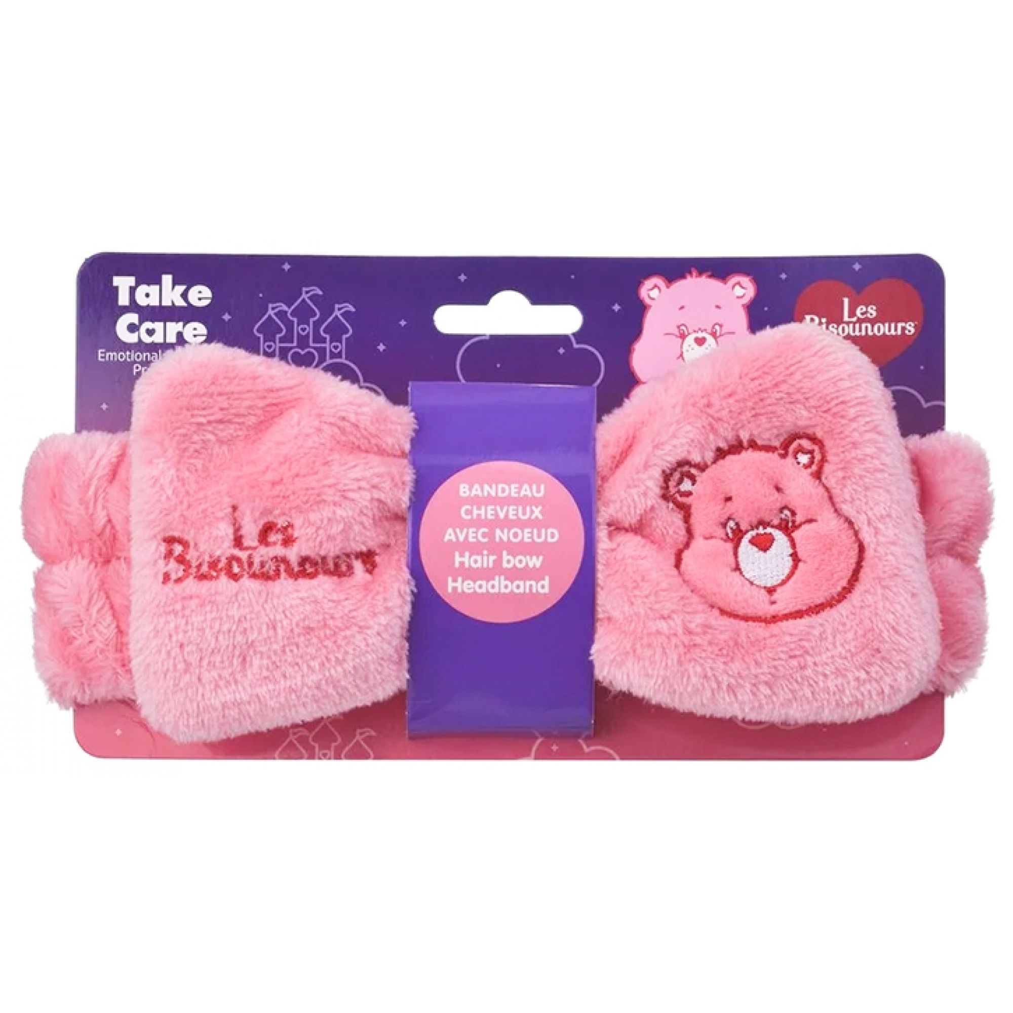 Take Care Les Bisounours Haarband mit Schleife 21x11x5 cm