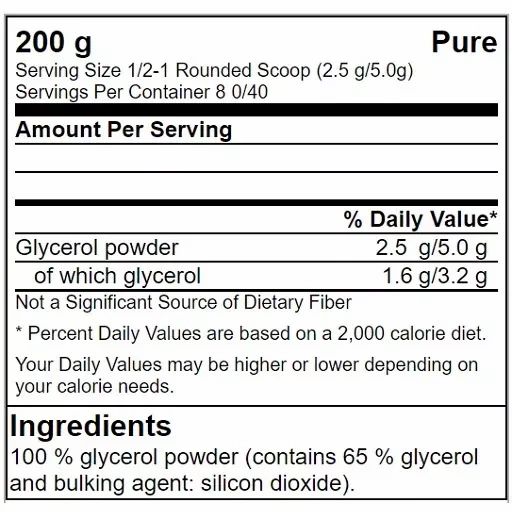 GN Hydrocyn - Glycerin 200 g Pulver zur Herstellung einer Lösung zum Einnehmen