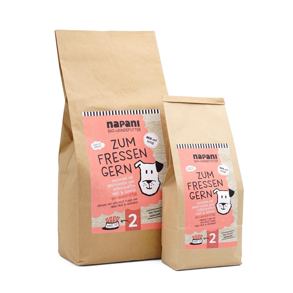 napani Bio-Basisfutter "Zum Fressen Gern" für Hunde